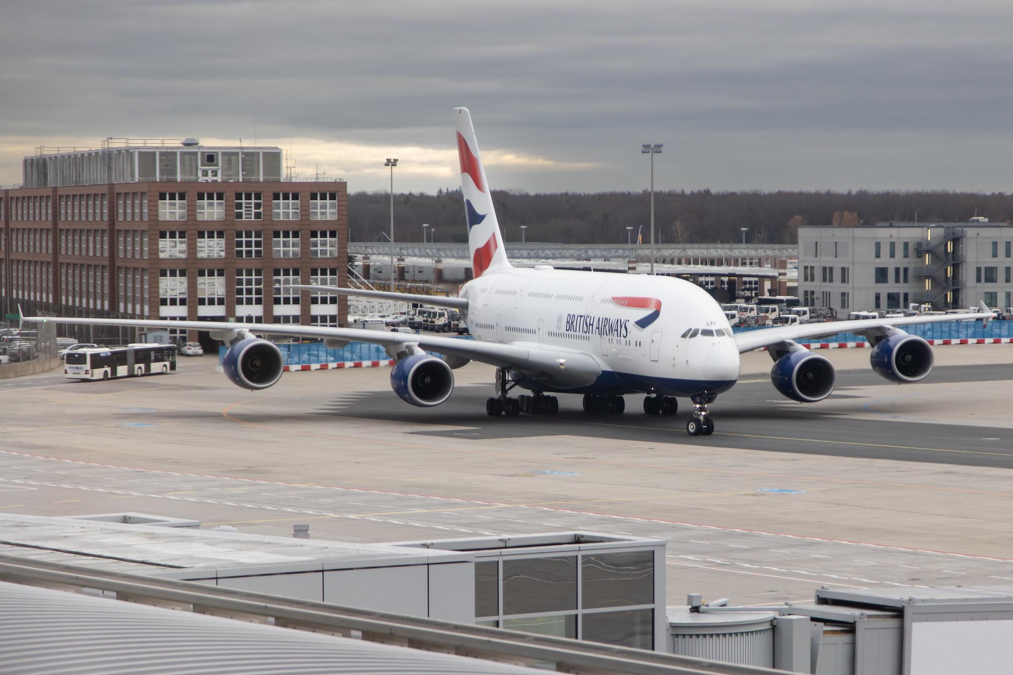 Frankfurt Airport: British Airways (BA / BAW) |  Airbus A380-841 A388 | G-XLEF | MSN 151