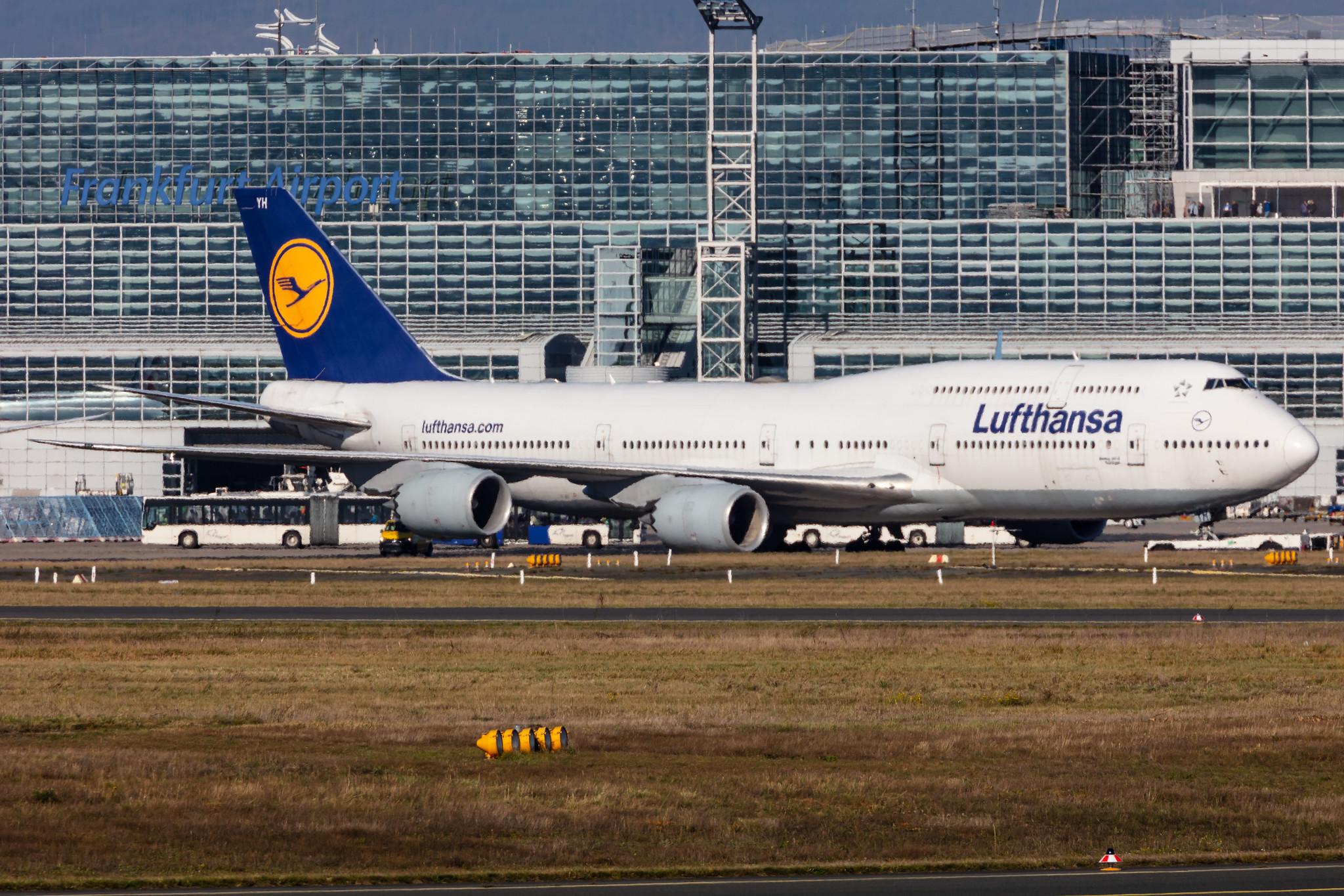 Frankfurt Airport: Lufthansa (LH / DLH) |  Boeing 747-830 B748 | D-ABYH | MSN 37832