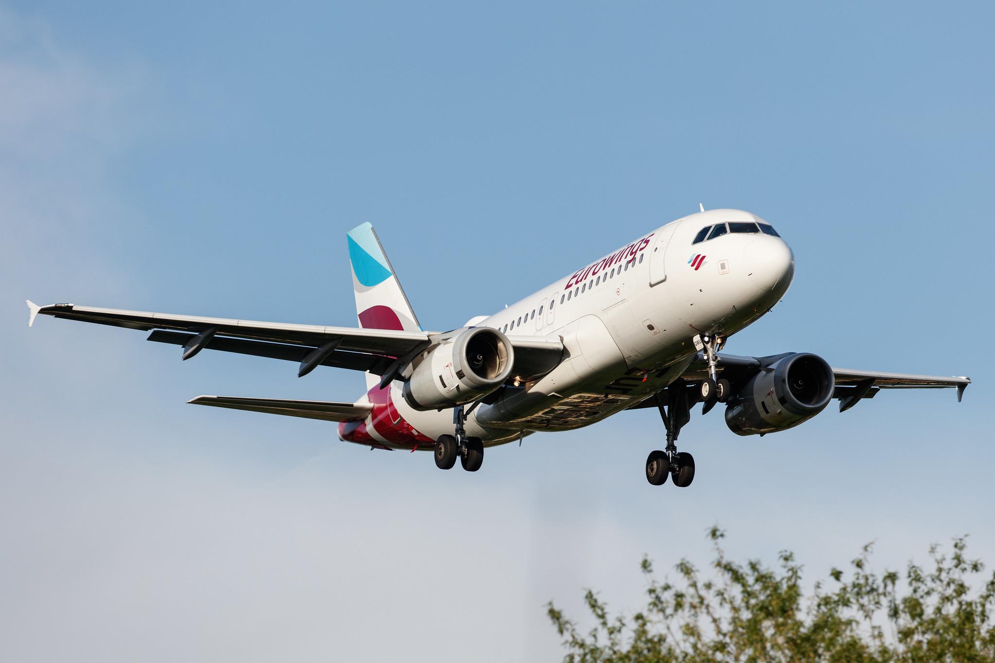 Hamburg Airport: Eurowings (EW / EWG) |  Airbus A319-132 A319 | D-AGWU | MSN 5457