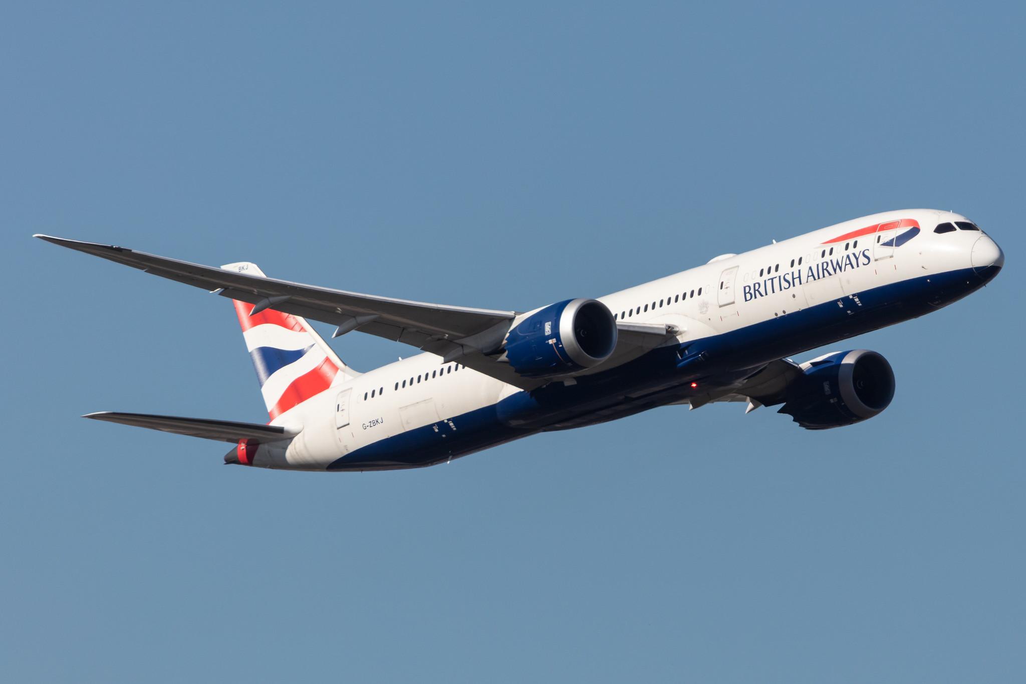 Frankfurt Airport: British Airways (BA / BAW) |  Boeing 787-9 Dreamliner B789 | G-ZBKJ | MSN 38626