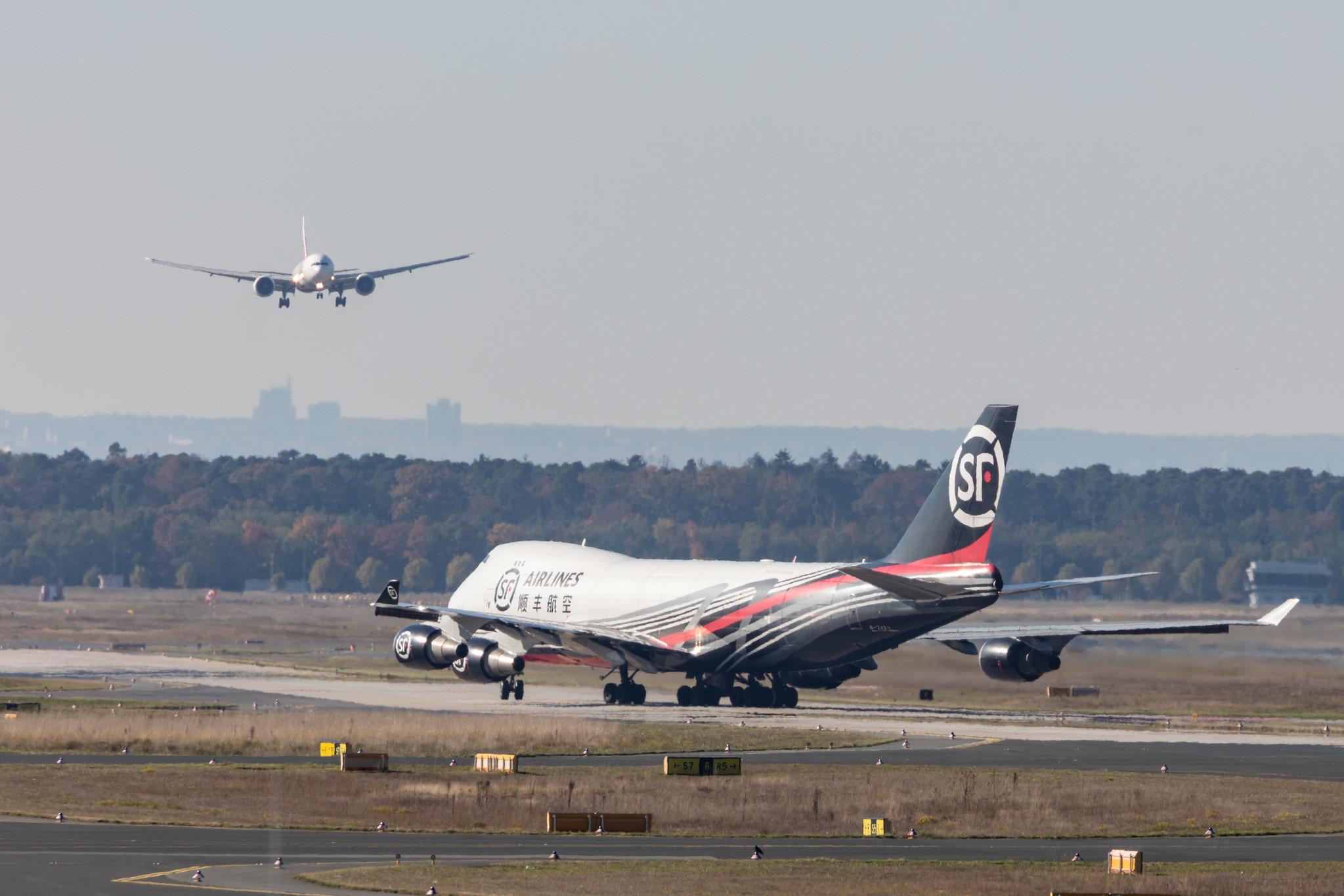 Frankfurt Airport: SF Airlines (O3 / CSS) |  Boeing 747-4EVF(ER) B744 | B-2422 | MSN 35173