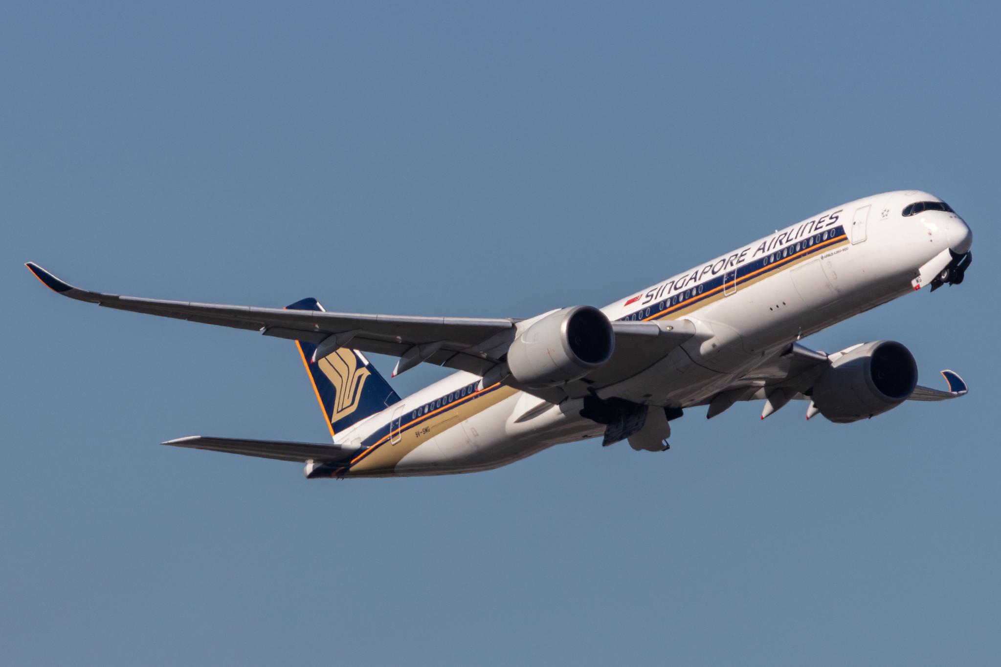 Frankfurt Airport: Singapore Airlines (SQ / SIA) |  Airbus A350-941 A359 | 9V-SMG | MSN 062