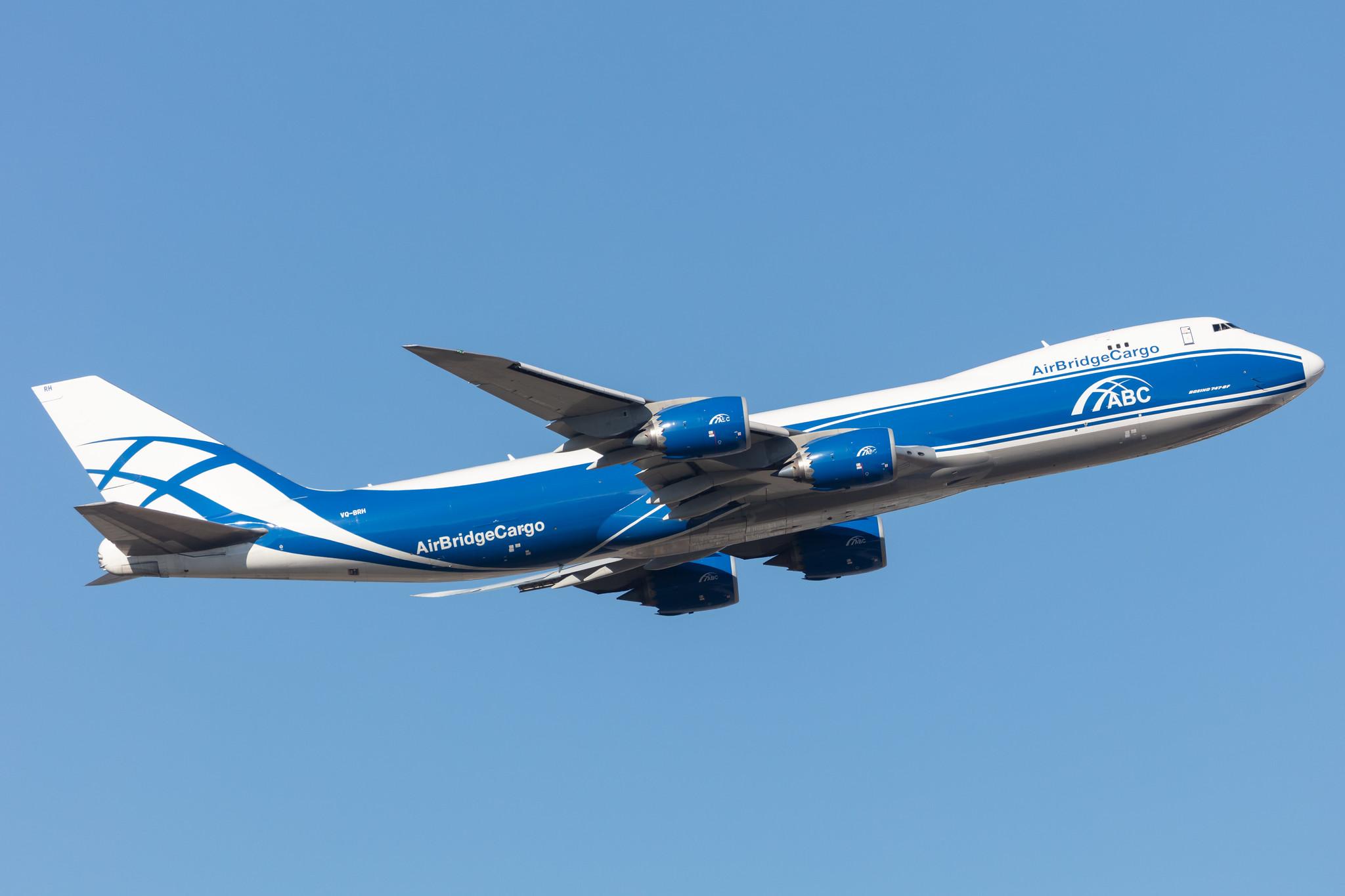 Frankfurt Airport: AirBridgeCargo (RU / ABW) | Operator: AirBridgeCargo Airlines |  Boeing 747-8HV(F) B748 | VQ-BRH | MSN 37669