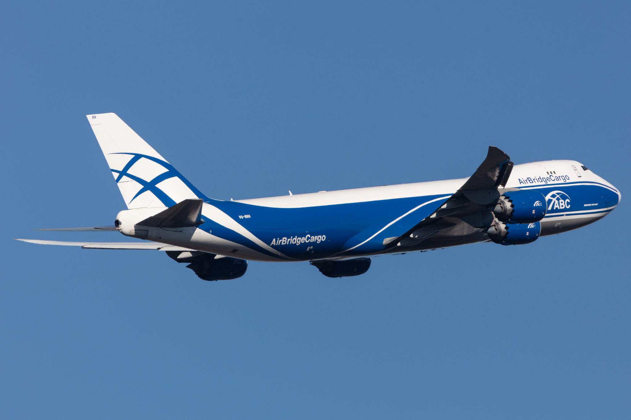 Frankfurt Airport: AirBridgeCargo (RU / ABW) | Operator: AirBridgeCargo Airlines |  Boeing 747-8HV(F) B748 | VQ-BRH | MSN 37669