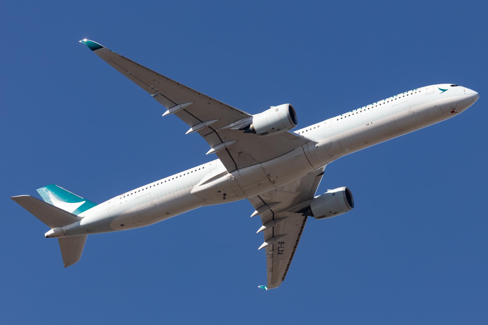 Frankfurt Airport: Cathay Pacific (CX / CPA) |  Airbus A350-1041 A35K | B-LXA | MSN 118