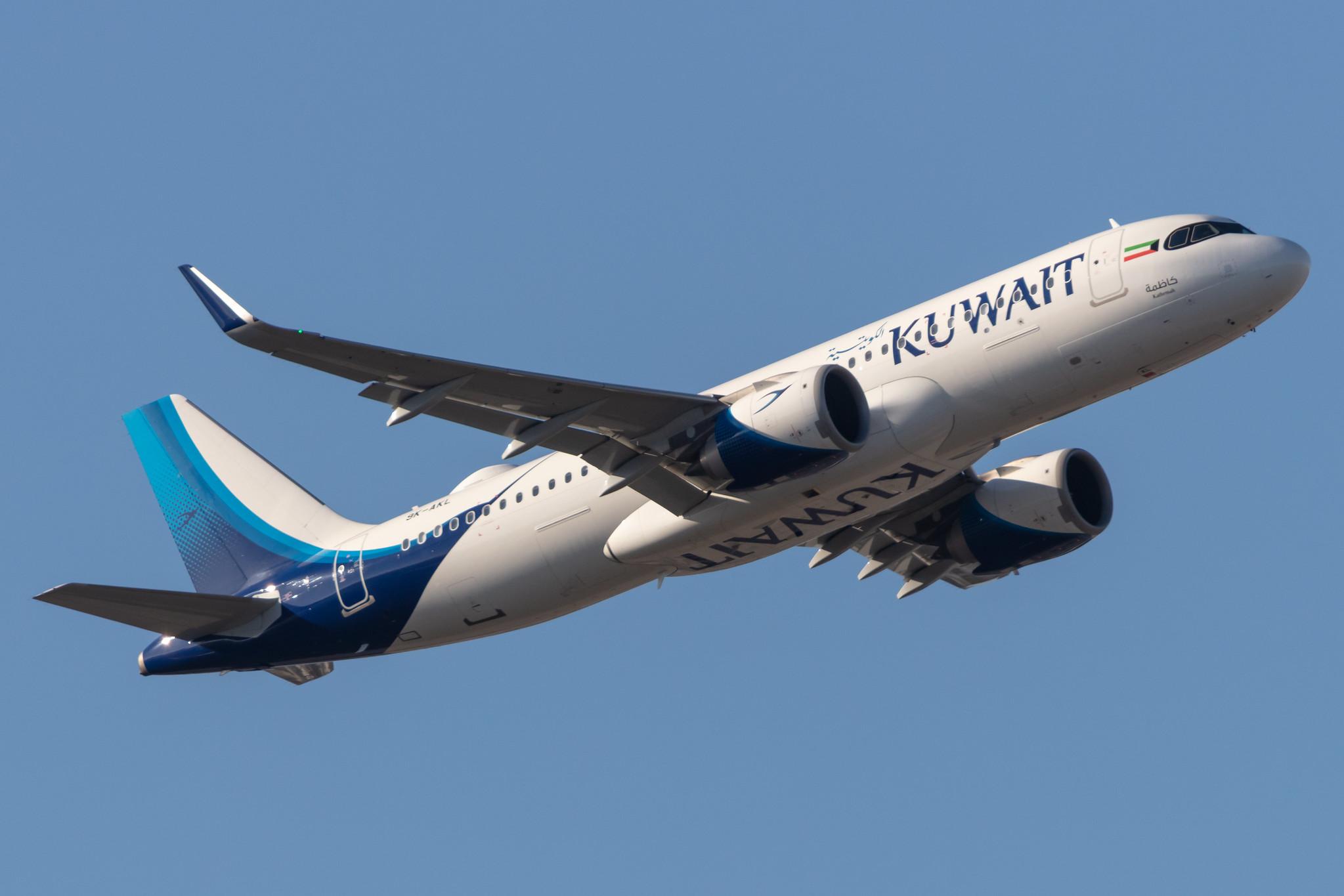 Frankfurt Airport: Kuwait Airways (KU / KAC) |  Airbus A320-251N A20N | 9K-AKL | MSN 8933