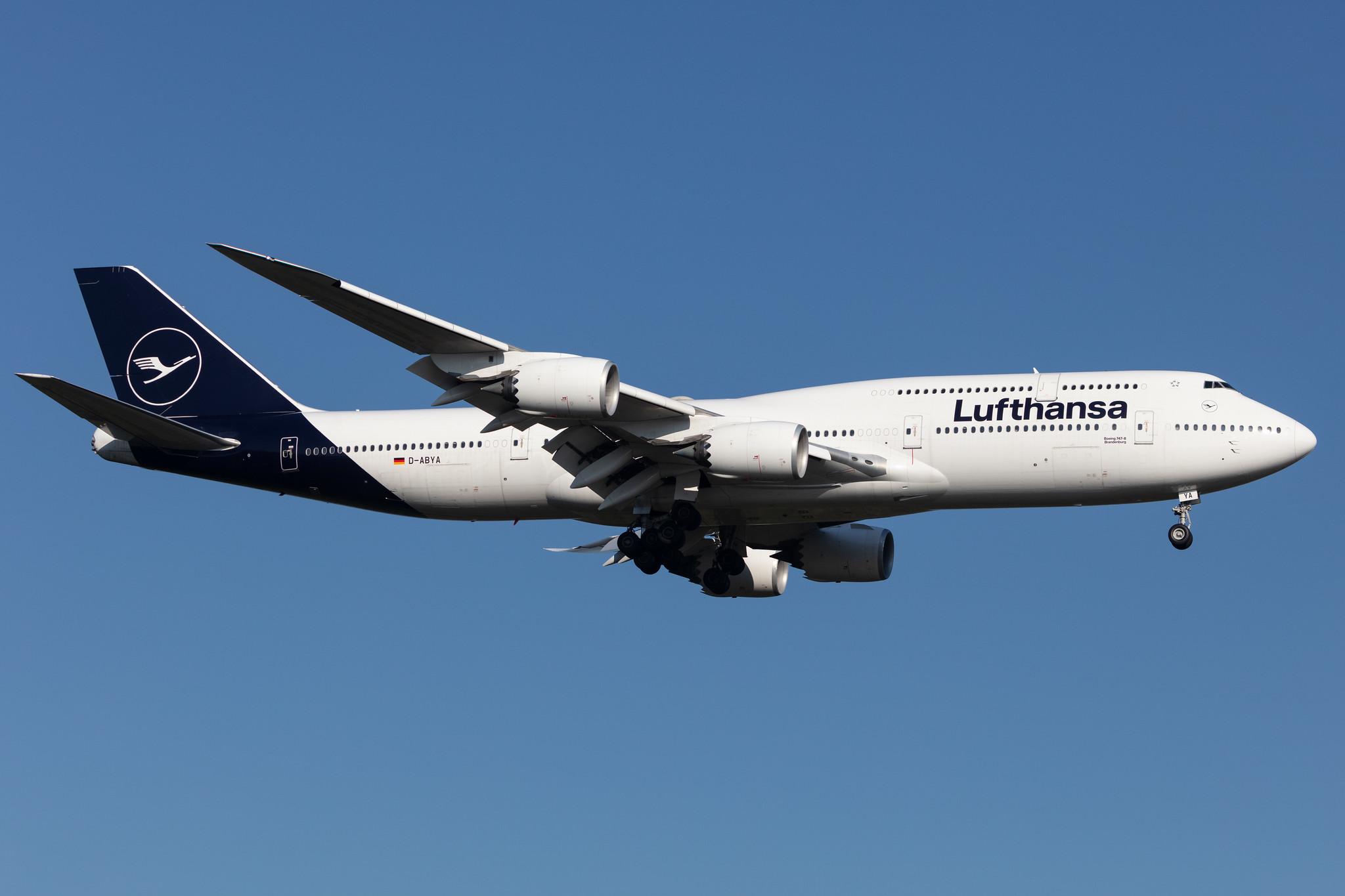 Frankfurt Airport: Lufthansa (LH / DLH) |  Boeing 747-830 B748 | D-ABYA | MSN 37827