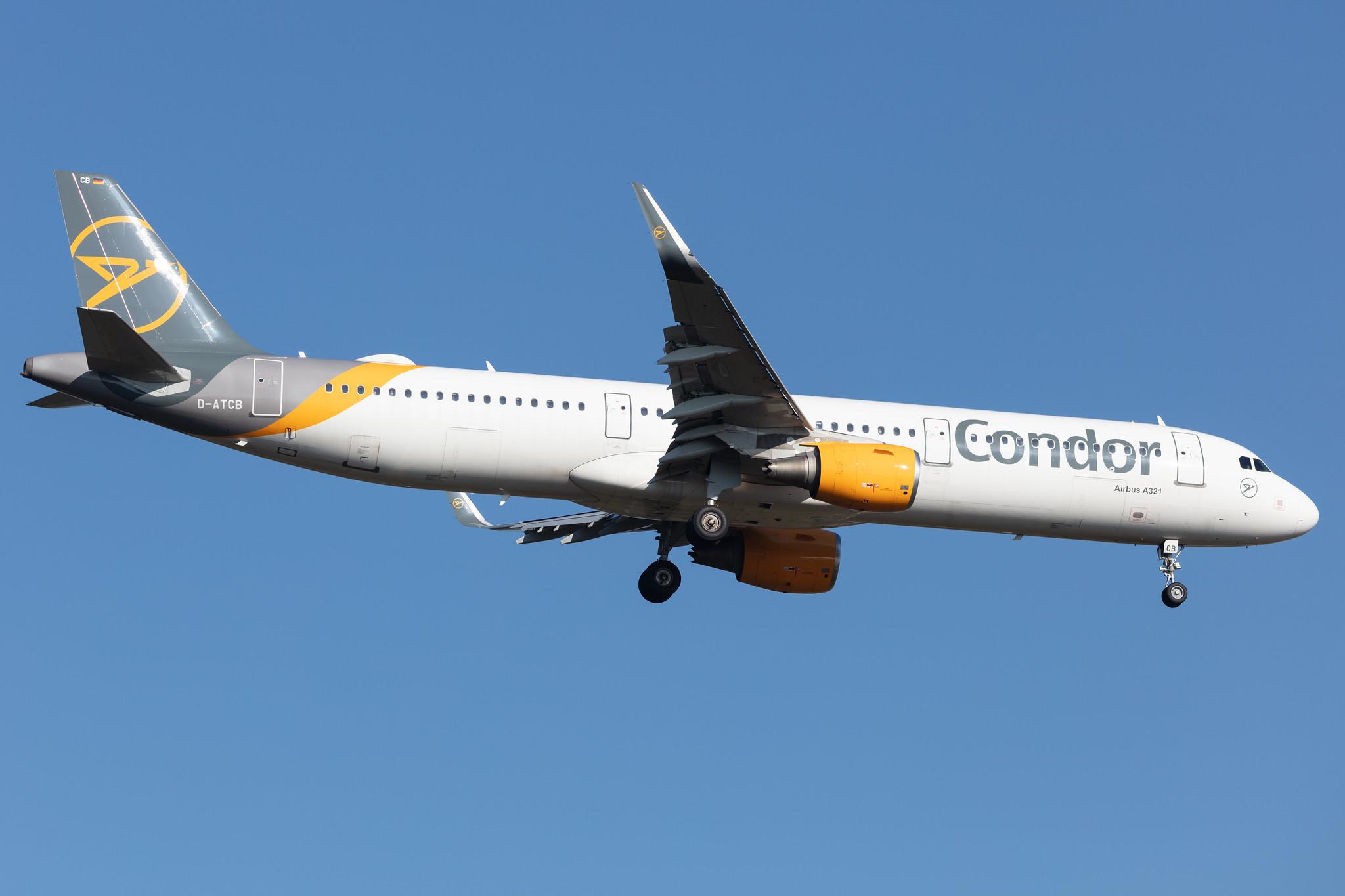 Frankfurt Airport: Condor (DE / CFG) |  Airbus A321-211 A321 | D-ATCB | MSN 6432