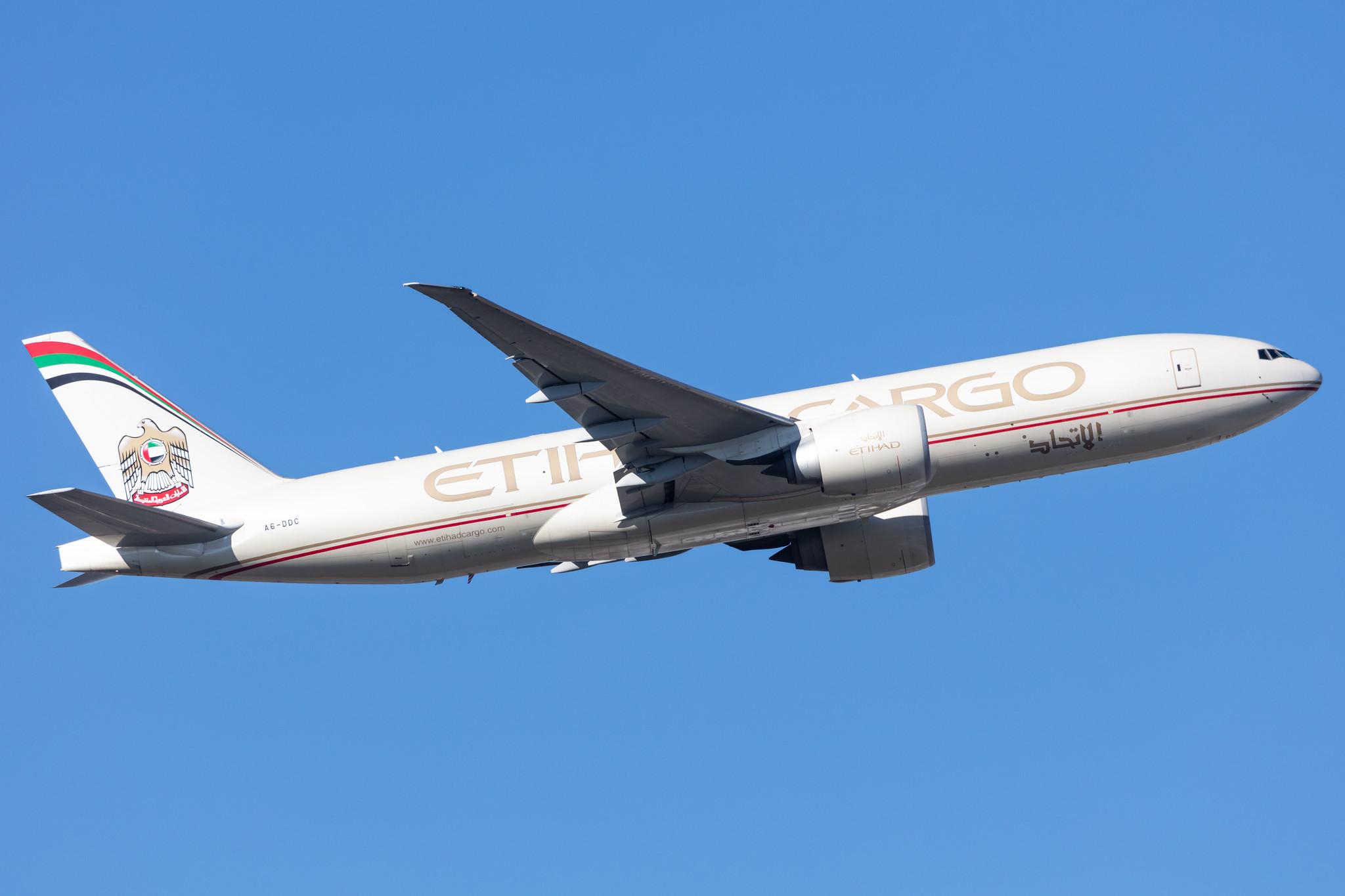 Frankfurt Airport: Etihad Cargo (EY / ETD) | Operator: Etihad Airways |  Boeing 777-FFX B77L | A6-DDC | MSN 39691