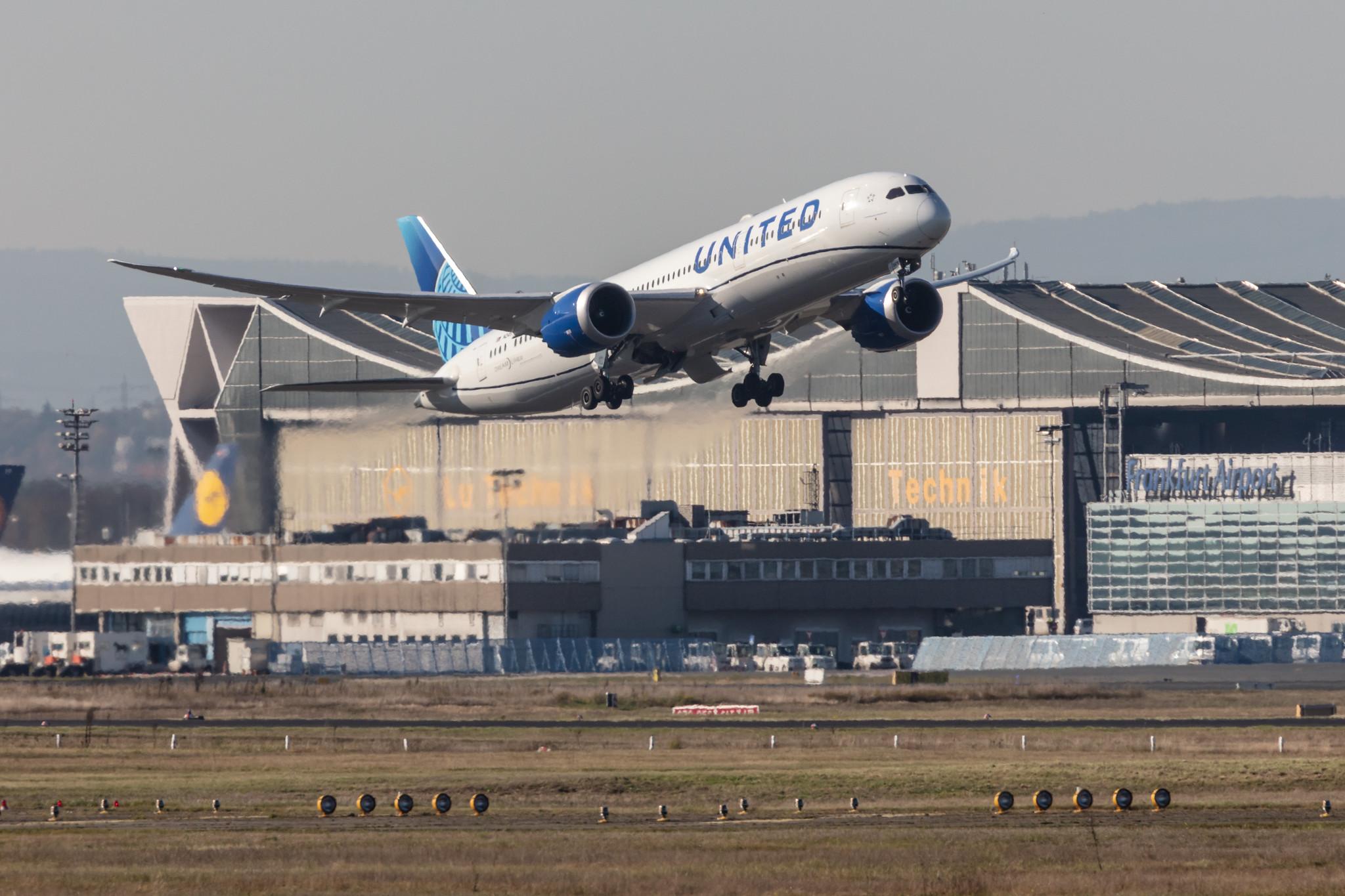 Frankfurt Airport: United Airlines (UA / UAL) |  Boeing 787-9 Dreamliner B789 | N24979 | MSN 66141