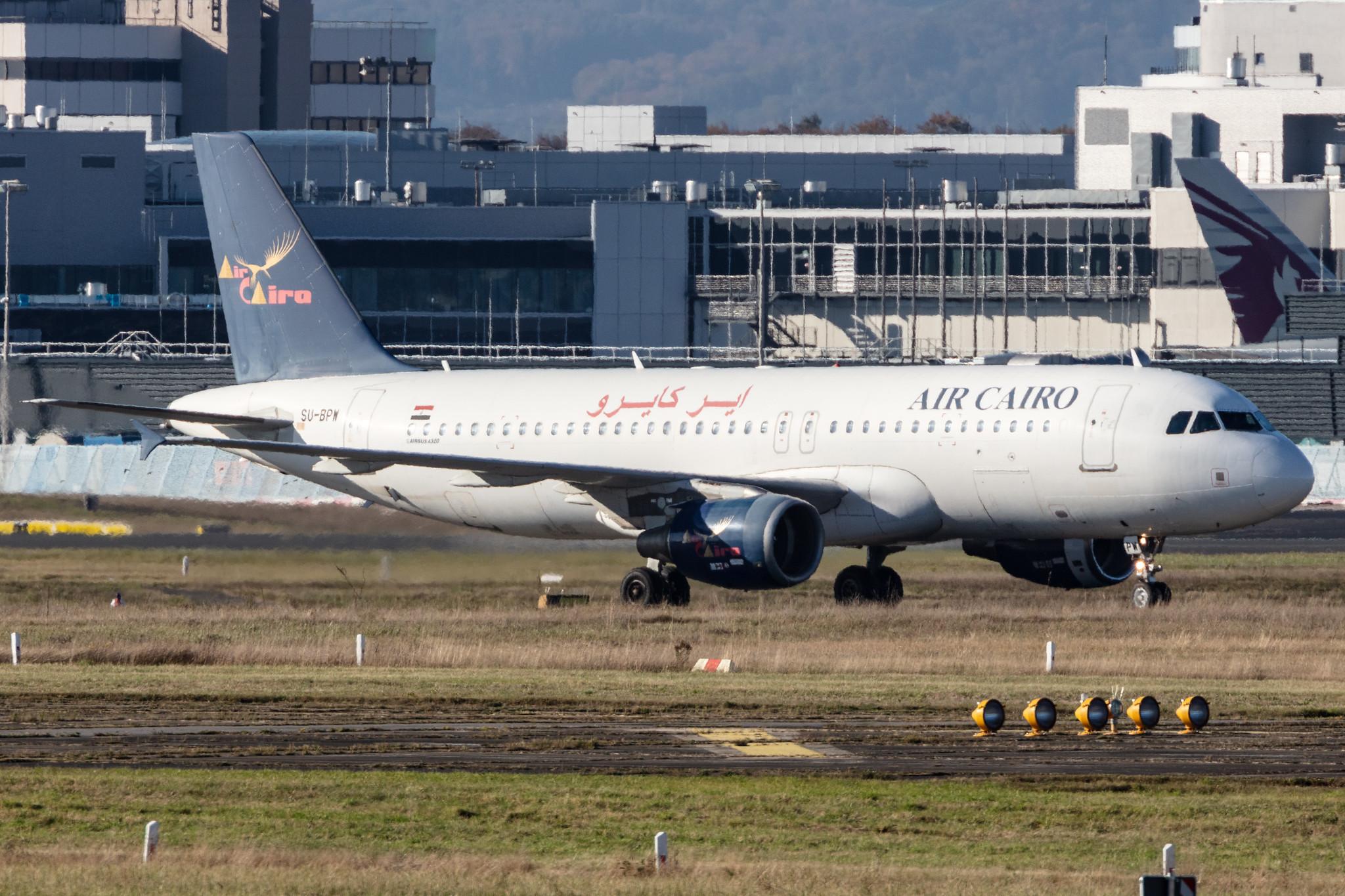 Frankfurt Airport: Air Cairo (SM / MSC) |  Airbus A320-214 A320 | SU-BPW | MSN 3282