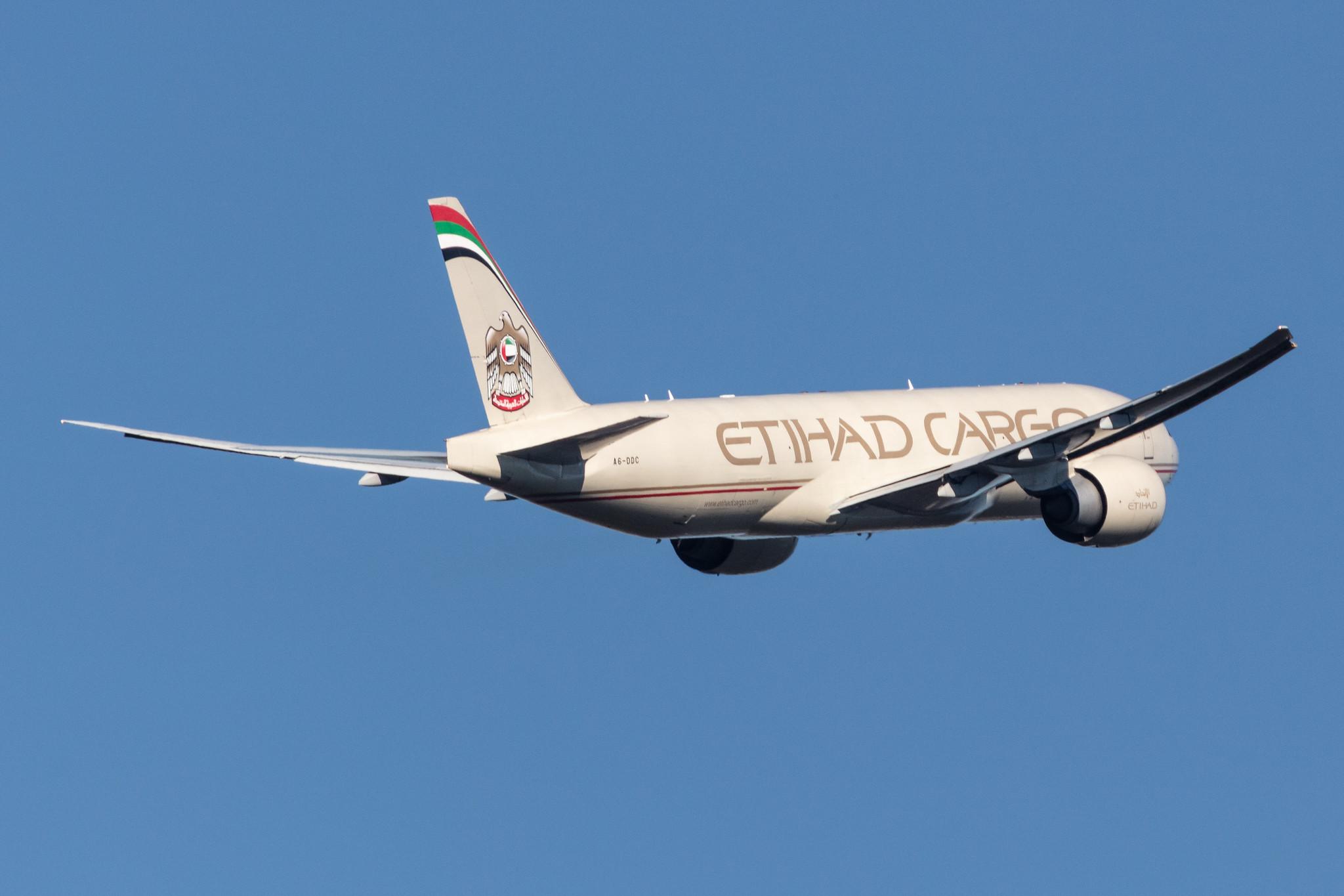 Frankfurt Airport: Etihad Cargo (EY / ETD) | Operator: Etihad Airways |  Boeing 777-FFX B77L | A6-DDC | MSN 39691