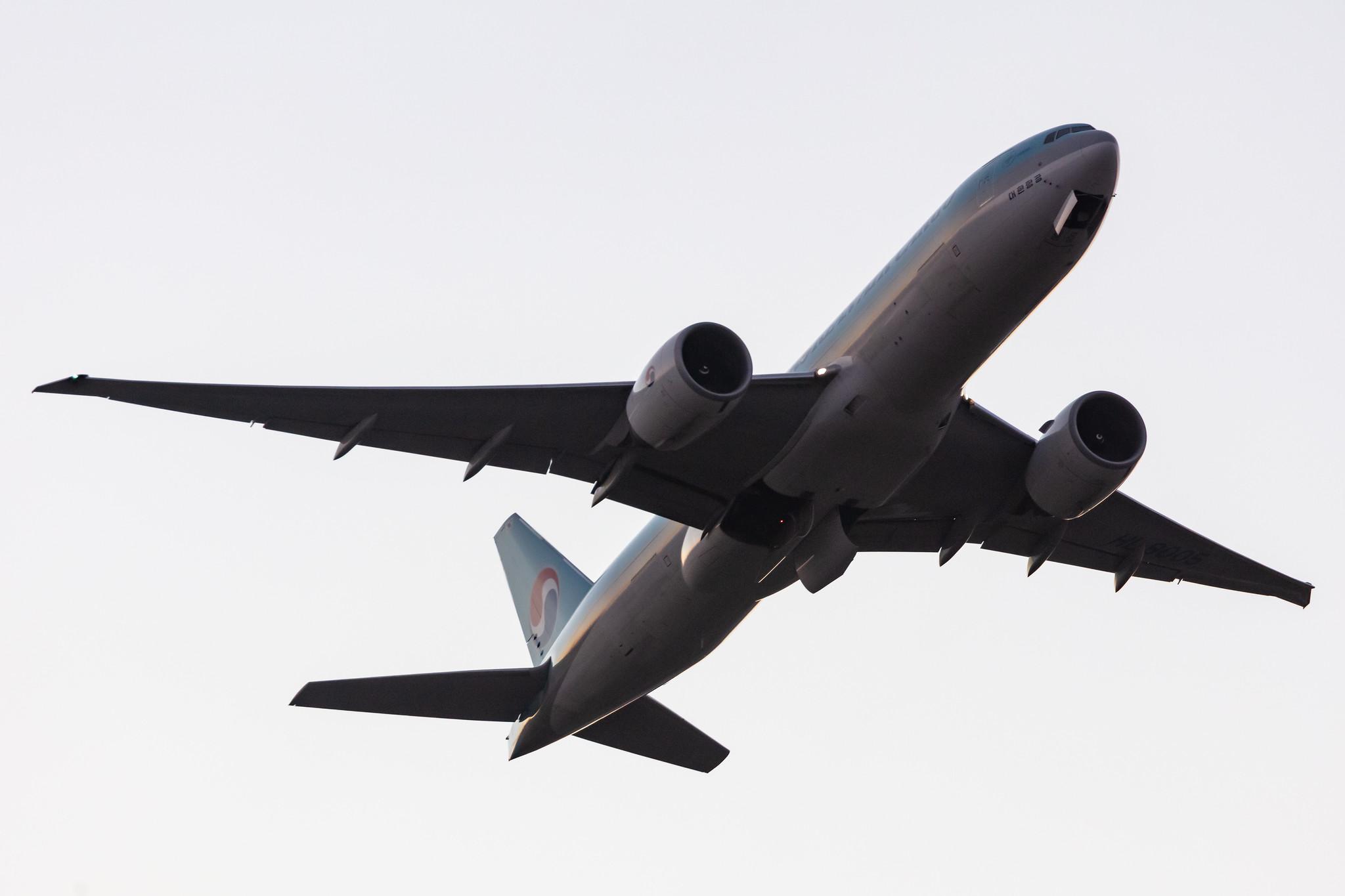 Frankfurt Airport: Korean Air Cargo (KE / KAL) | Operator: Korean Air |  Boeing 777-FB5 B77L | HL8005 | MSN 37642