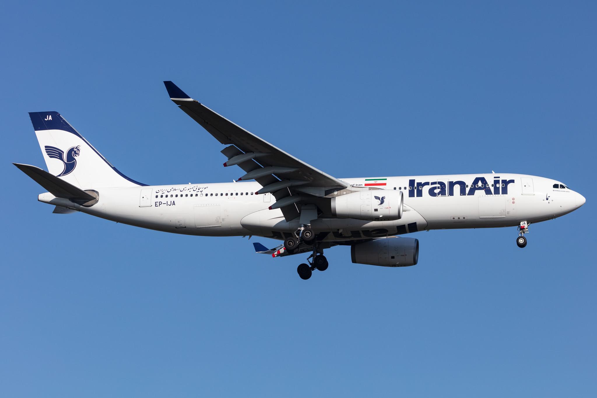 Frankfurt Airport: Iran Air (IR / IRA) |  Airbus A330-243 A332 | EP-IJA | MSN 1540