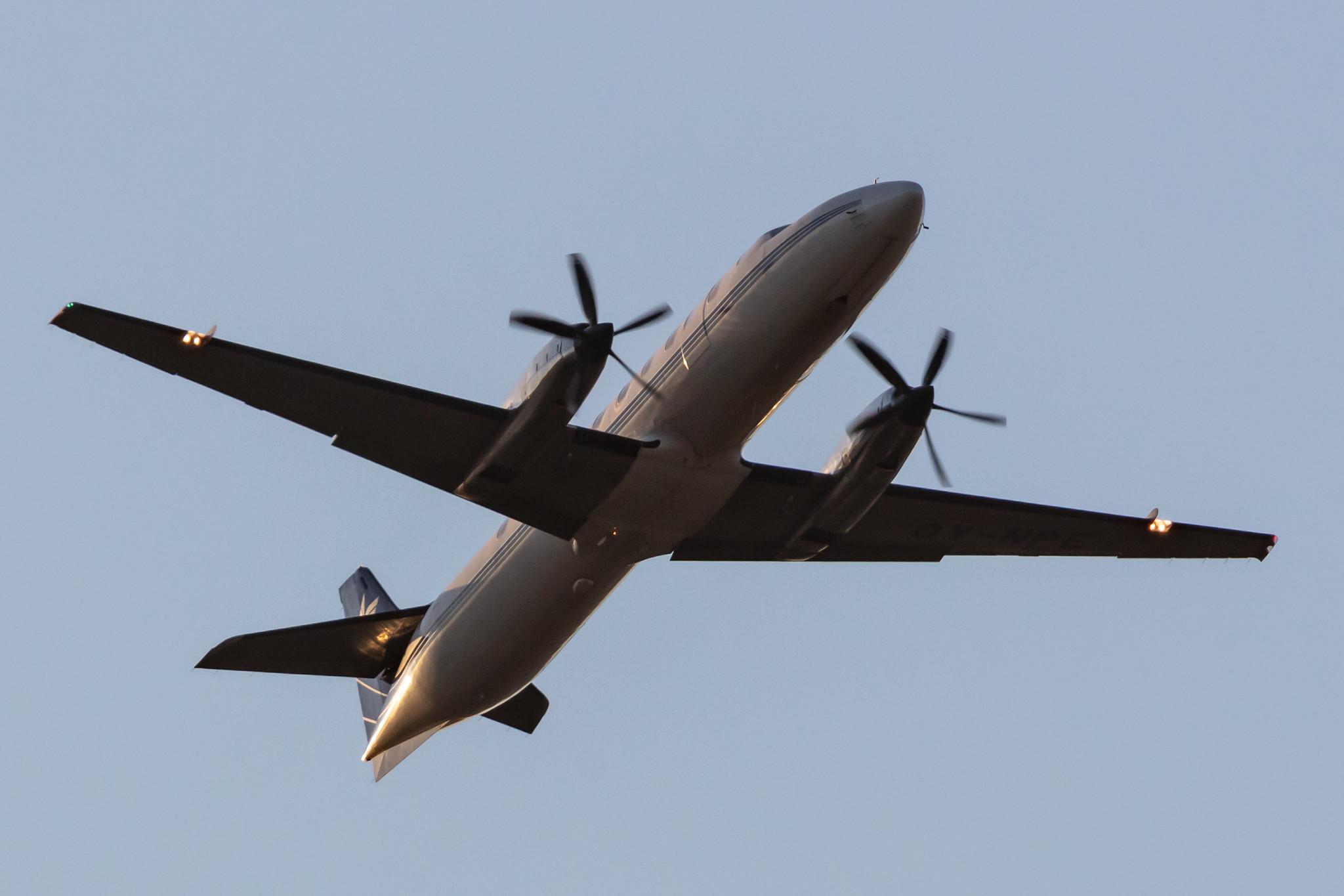 Frankfurt Airport: North Flying (/ NFA) |  Fairchild Swearingen Metroliner SW4 | OY-NPE | MSN DC-867B