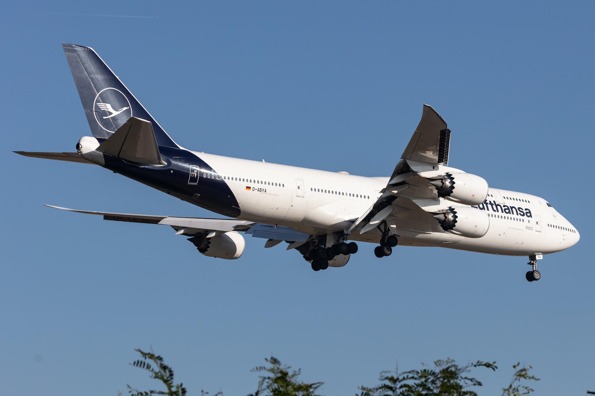 Frankfurt Airport: Lufthansa (LH / DLH) |  Boeing 747-830 B748 | D-ABYA | MSN 37827