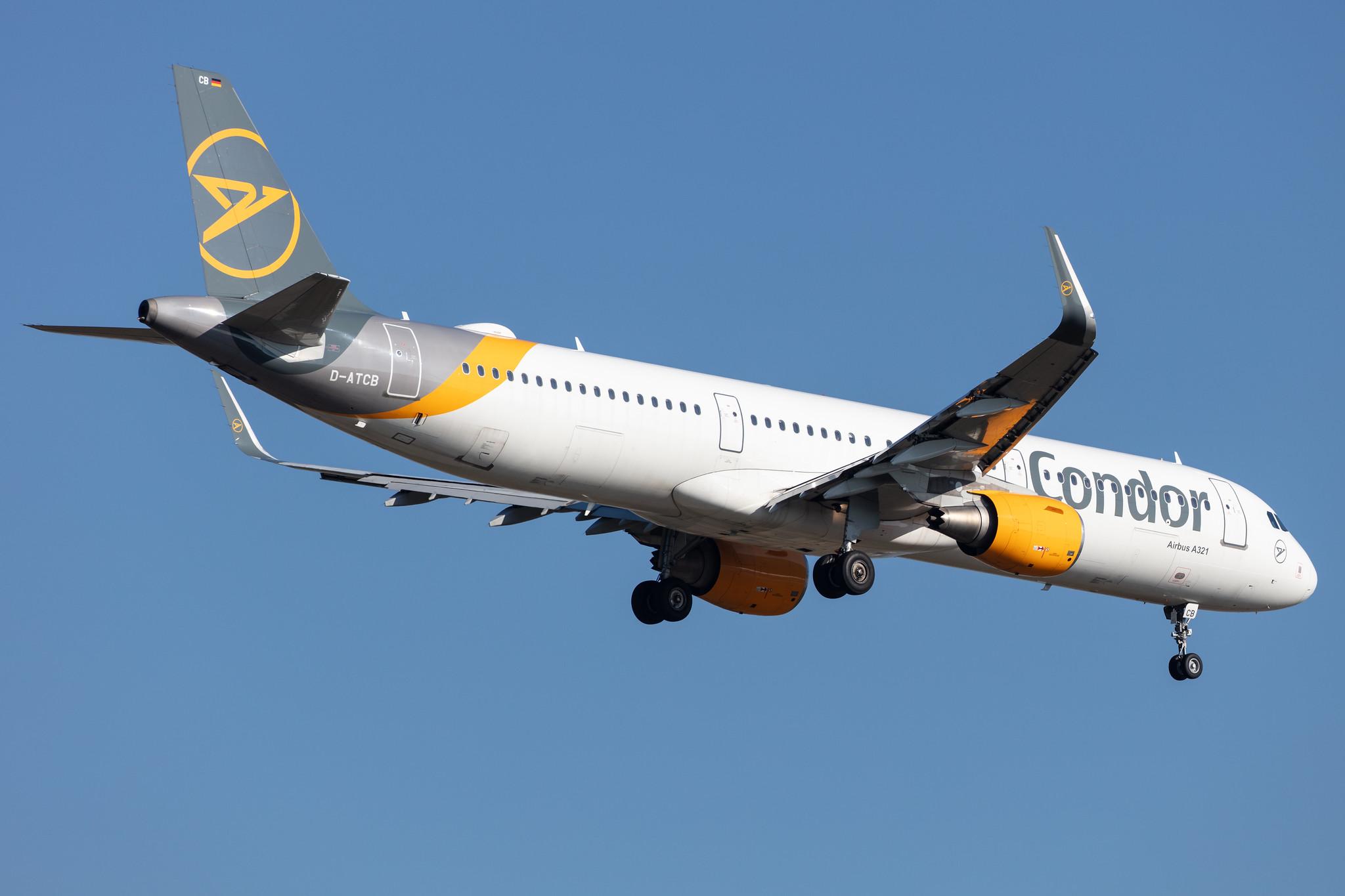 Frankfurt Airport: Condor (DE / CFG) |  Airbus A321-211 A321 | D-ATCB | MSN 6432