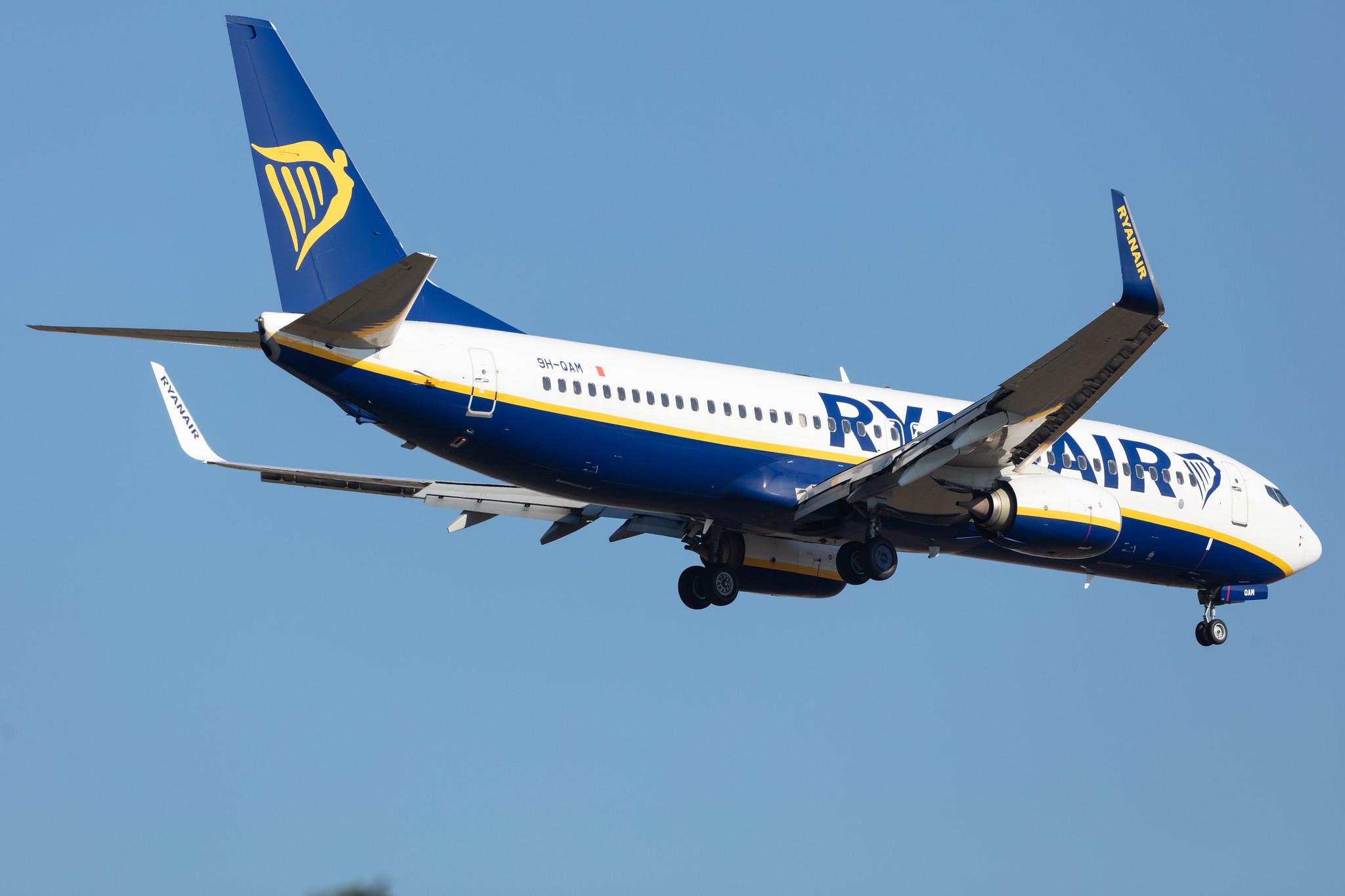 Frankfurt Airport: Ryanair (FR / RYR) | Operator: Malta Air |  Boeing 737-8AS B738 | 9H-QAM | MSN 44794