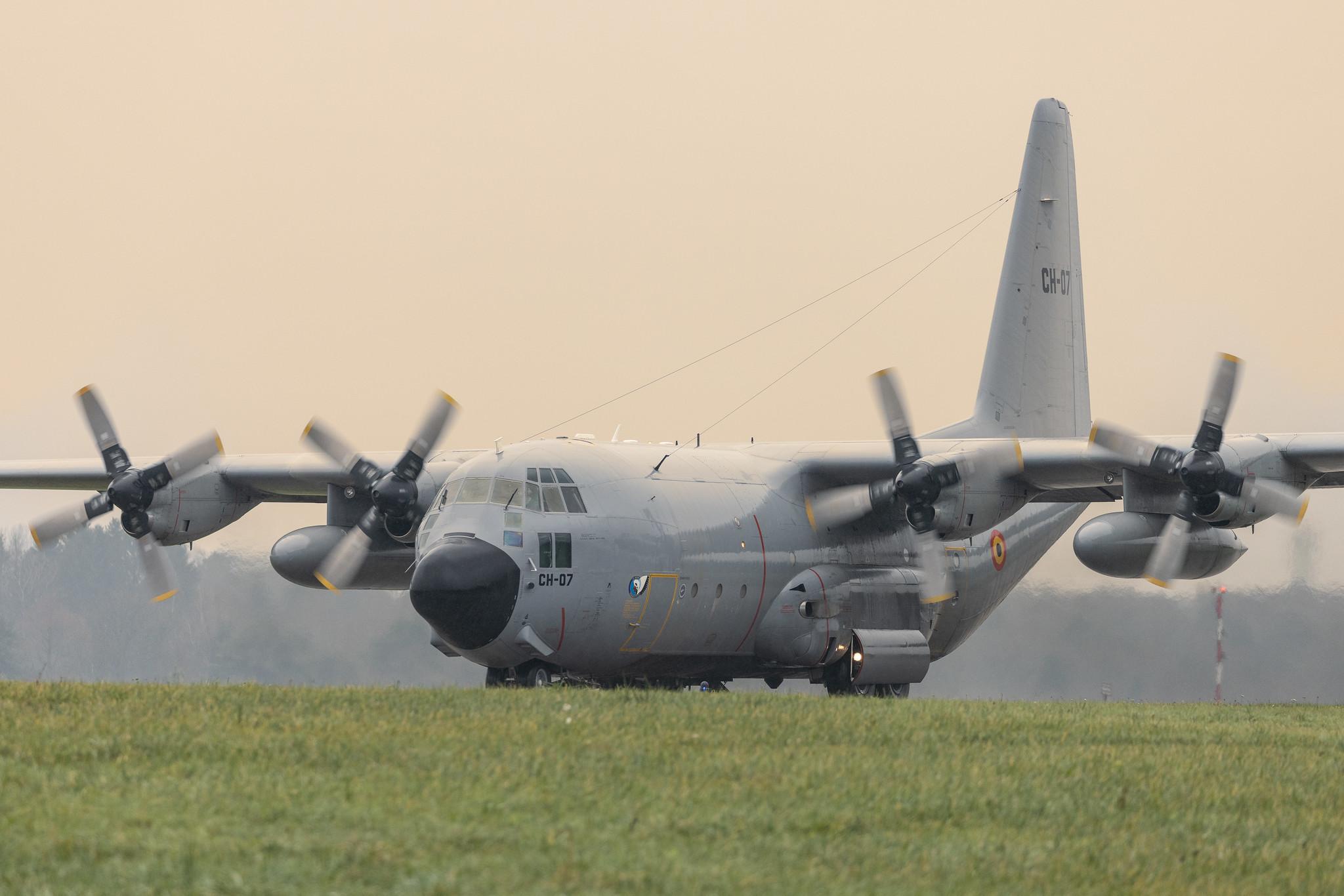 Hamburg Airport: Belgian Air Force | Lockheed C130H Hercules C130 | CH-07 | MSN 4476