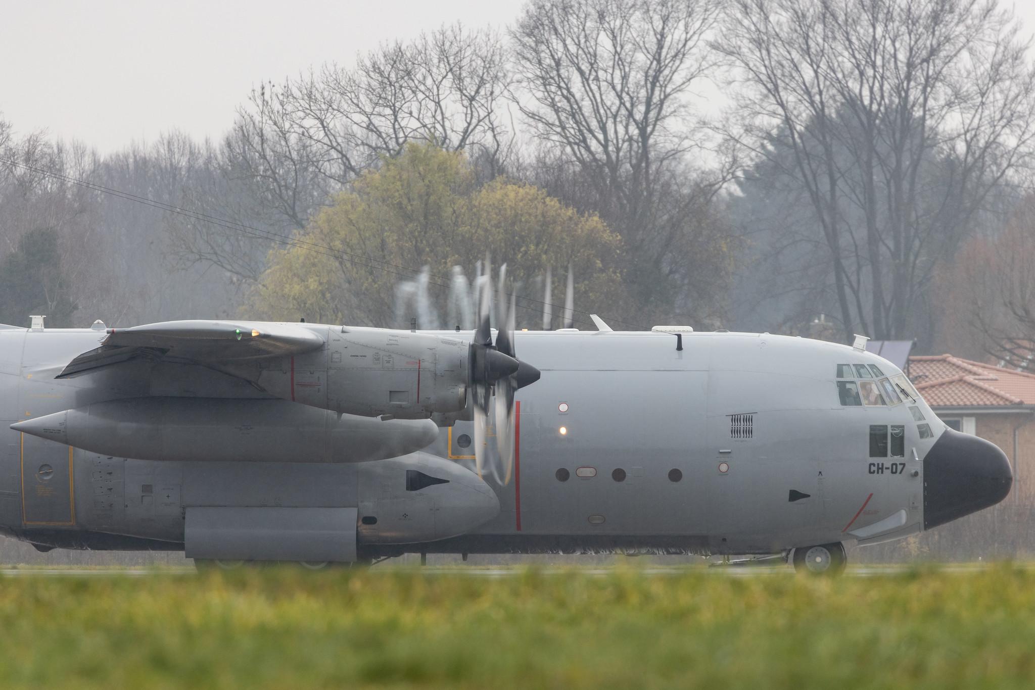 Hamburg Airport: Belgian Air Force | Lockheed C130H Hercules C130 | CH-07 | MSN 4476