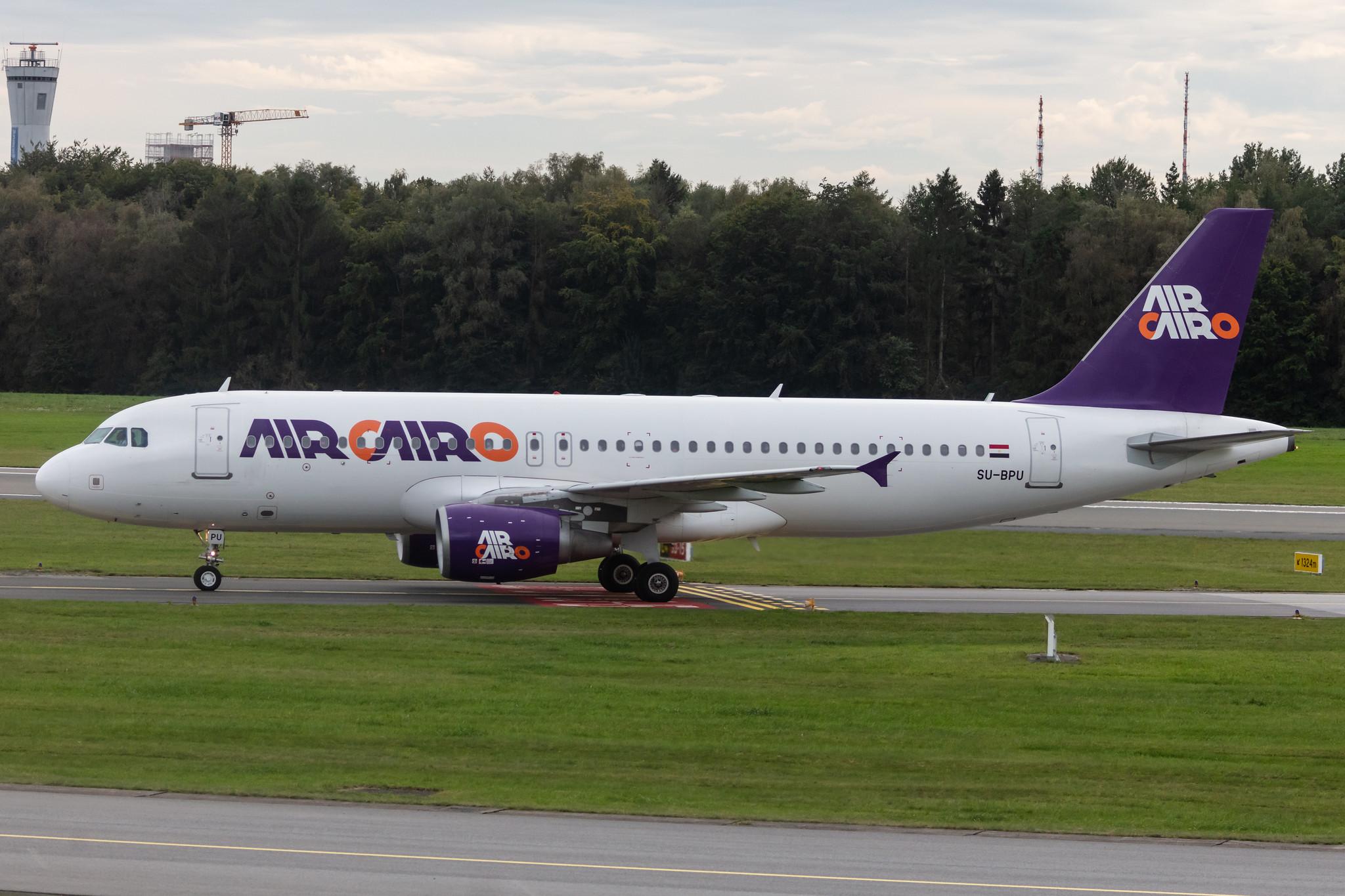 Hamburg Airport: Air Cairo (SM / MSC) |  Airbus A320-214 A320 | SU-BPU | MSN 2937