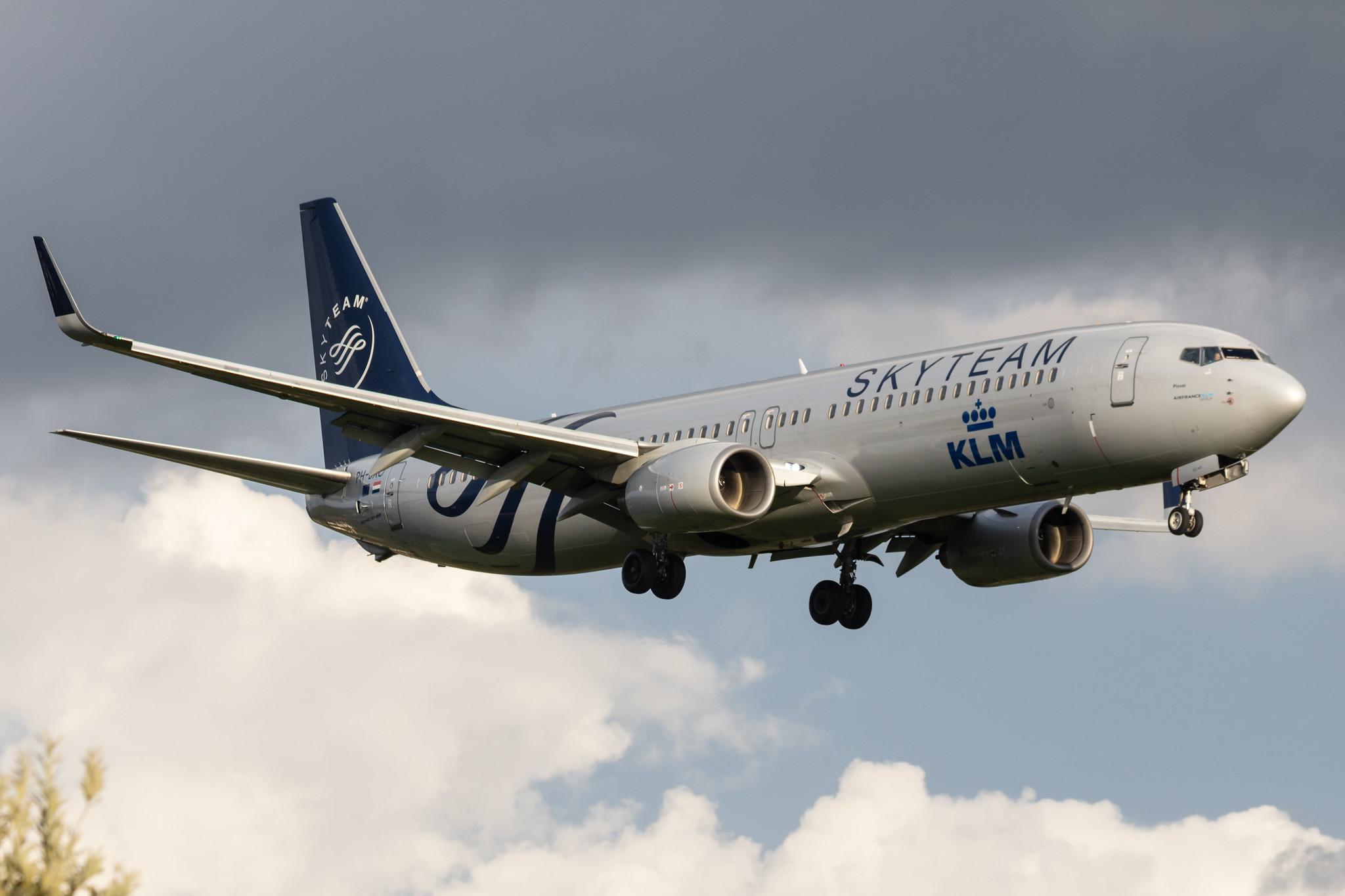 Hamburg Airport: KLM (KL / KLM) |  Livery: SkyTeam Livery |  Boeing 737-9K2 B739 | PH-BXO | MSN 29599