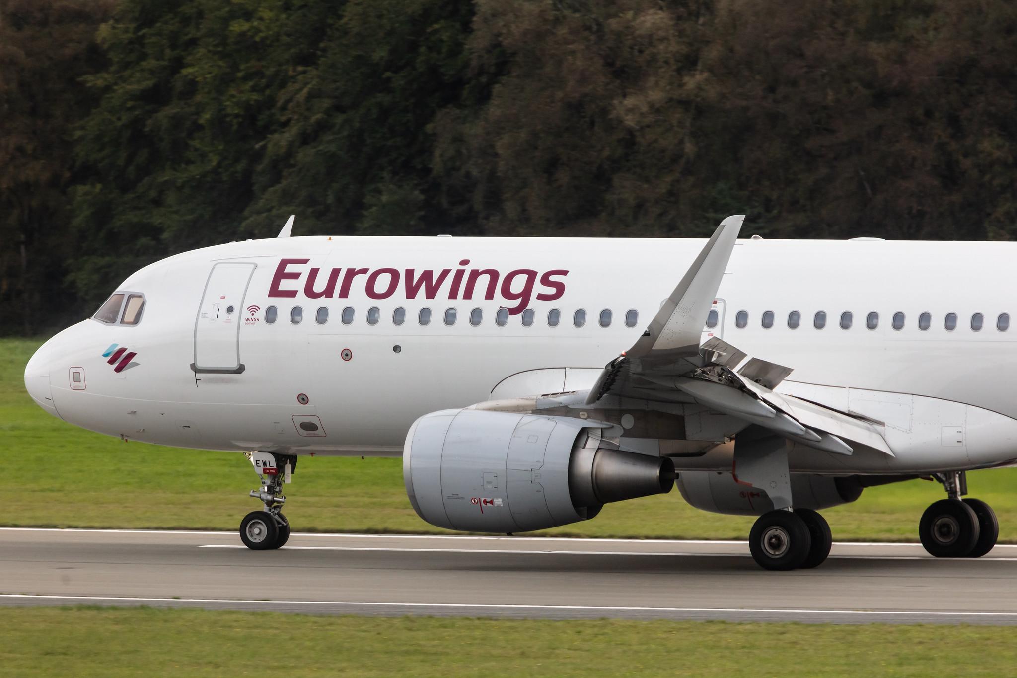 Hamburg Airport: Eurowings (EW / EWG) |  Airbus A320-214 A320 | D-AEWL | MSN 7263