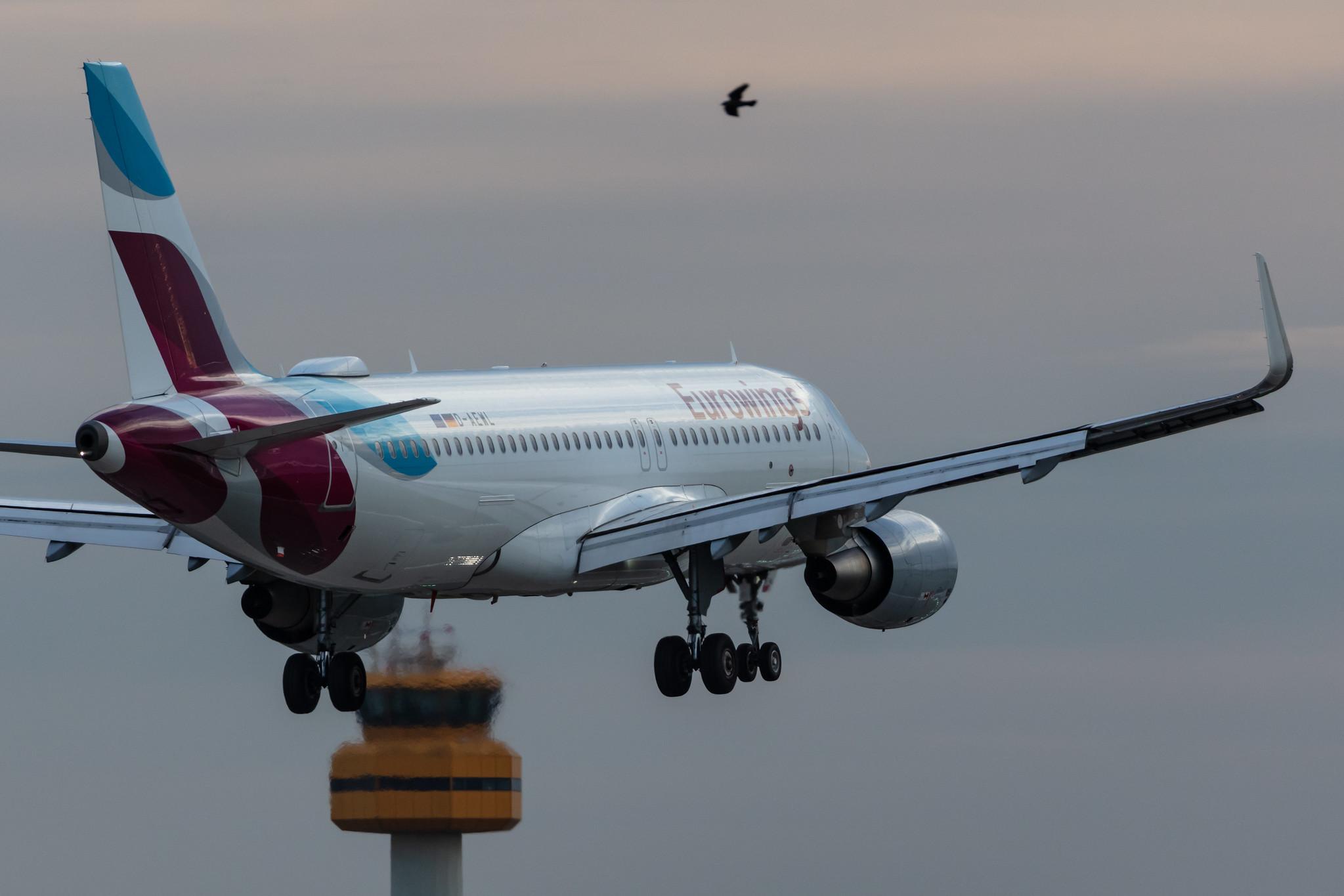 Hamburg Airport: Eurowings (EW / EWG) |  Airbus A320-214 A320 | D-AEWL | MSN 7263