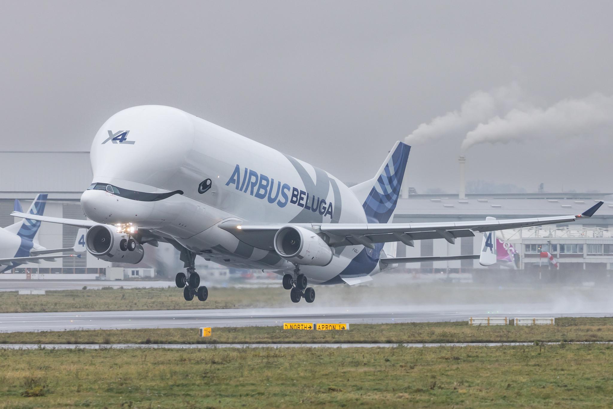 Hamburg Finkenwerder: Airbus Transport International (4Y / BGA) |  Airbus A330-743L Beluga XL A337 | F-GXLJ | MSN 1985