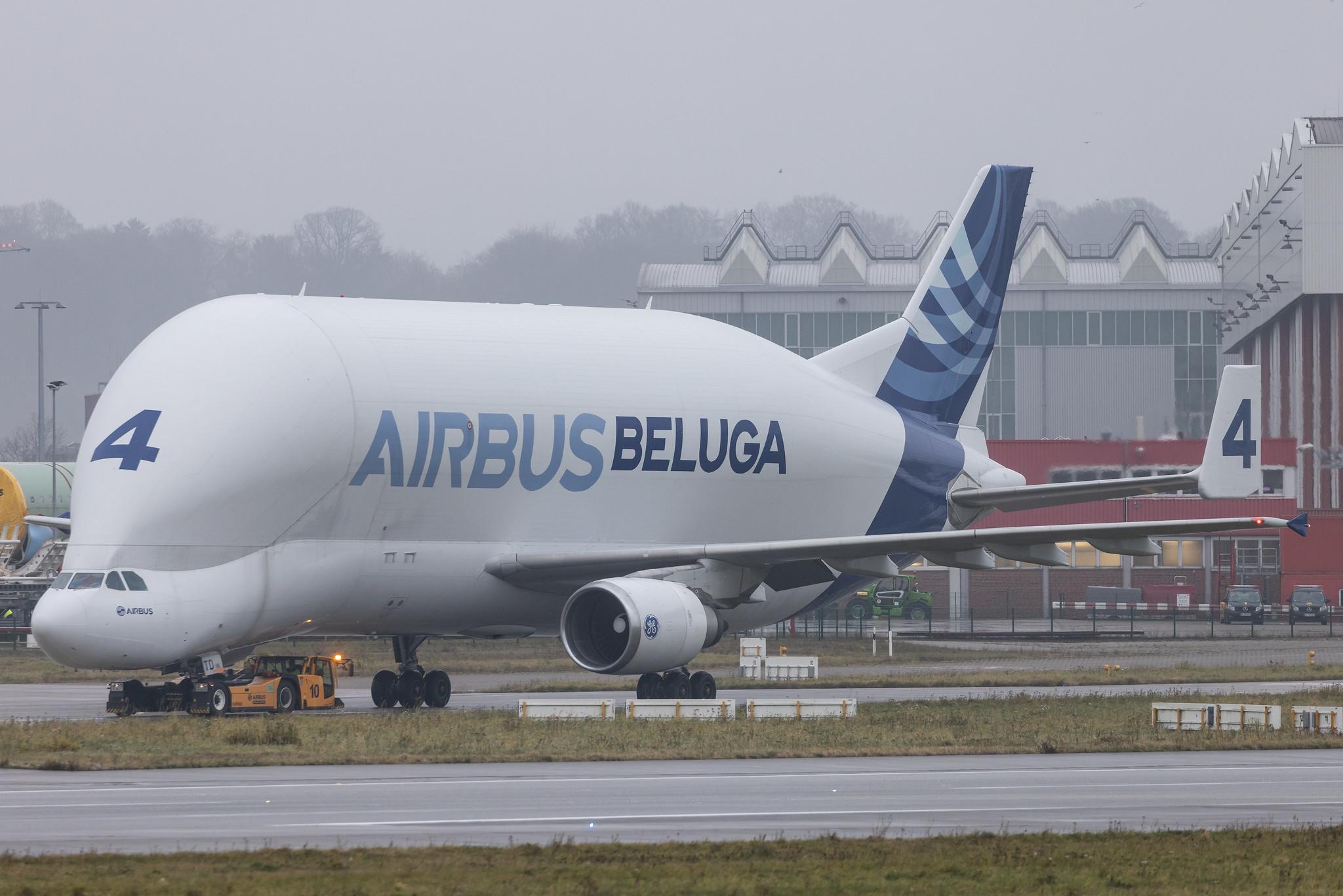 Hamburg Finkenwerder: Airbus Transport International (4Y / BGA) |  Airbus A300-608ST Beluga A3ST | F-GSTD | MSN 776