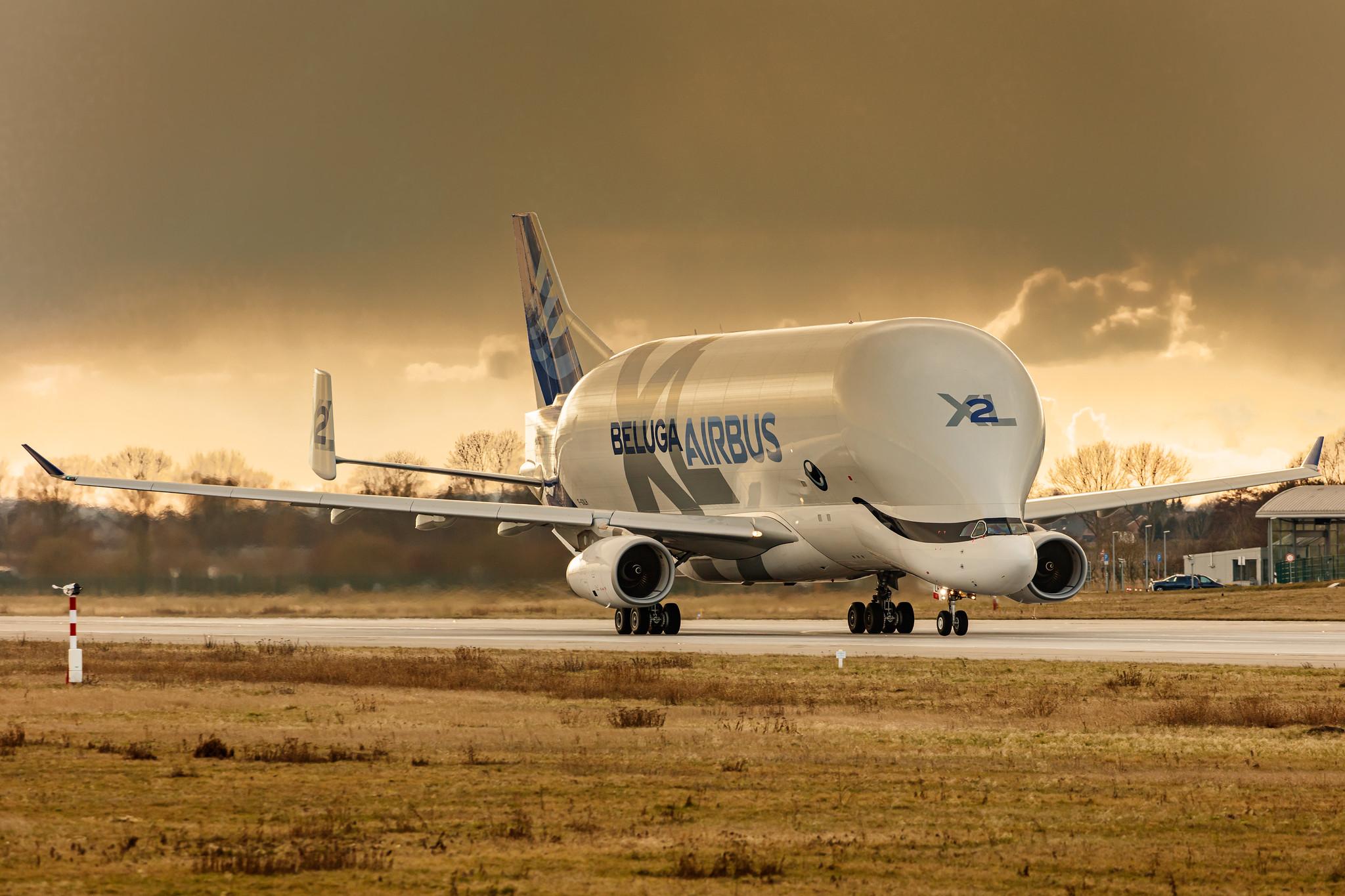 Hamburg Finkenwerder: Airbus Transport International (4Y / BGA) |  Airbus A330-743L Beluga XL A337 | F-GXLH | MSN 1853