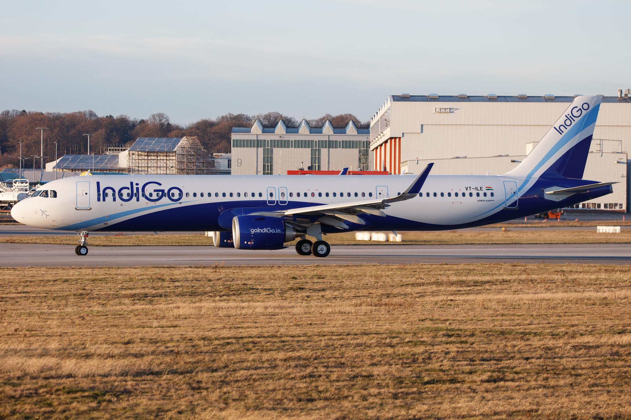 Hamburg Finkenwerder: IndiGo (6E / IGO) |  Airbus A321-252NX A21N | VT-ILE | MSN 10585
