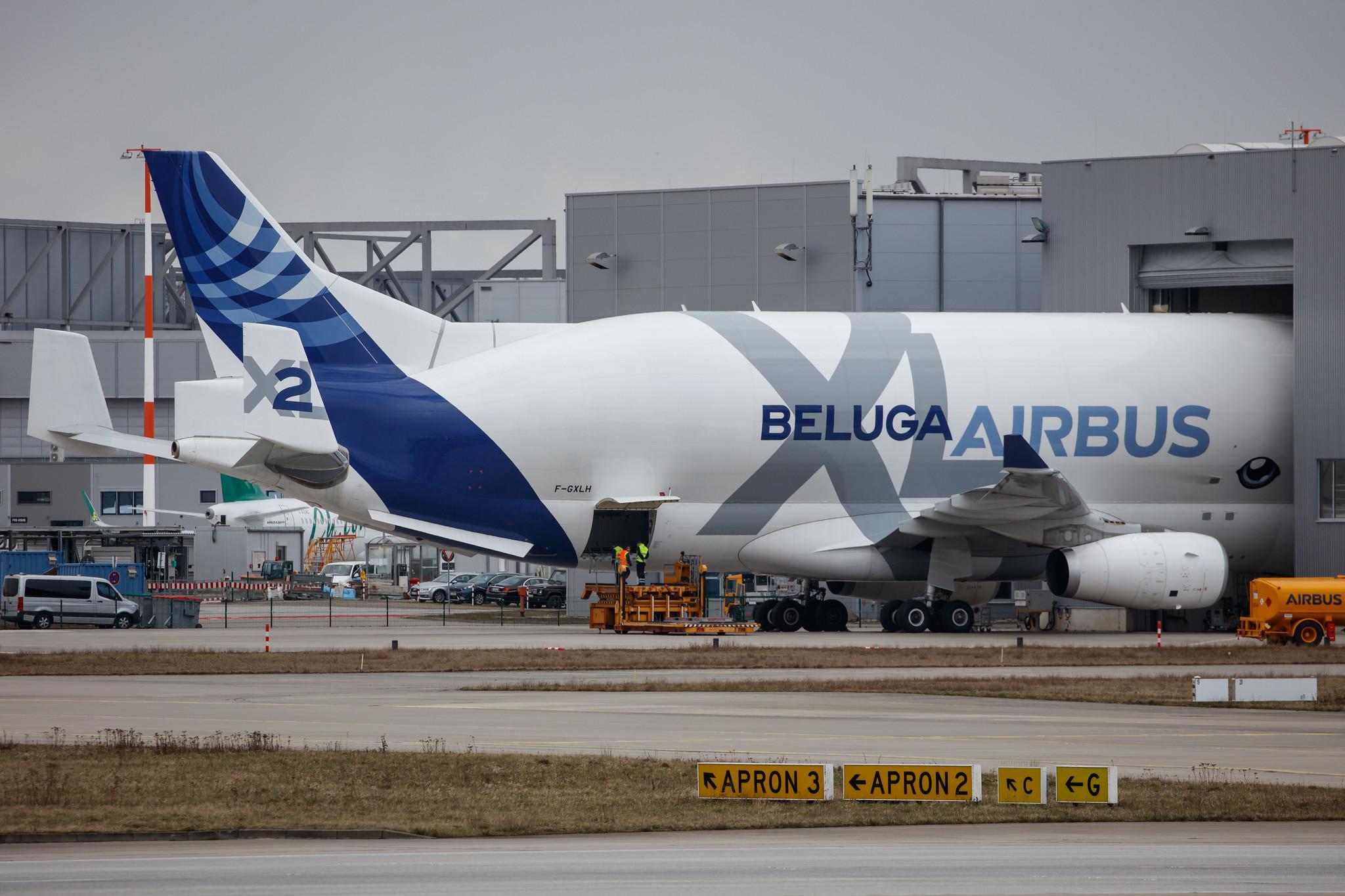 Hamburg Finkenwerder: Airbus Transport International (4Y / BGA) |  Airbus A330-743L Beluga XL A337 | F-GXLH | MSN 1853