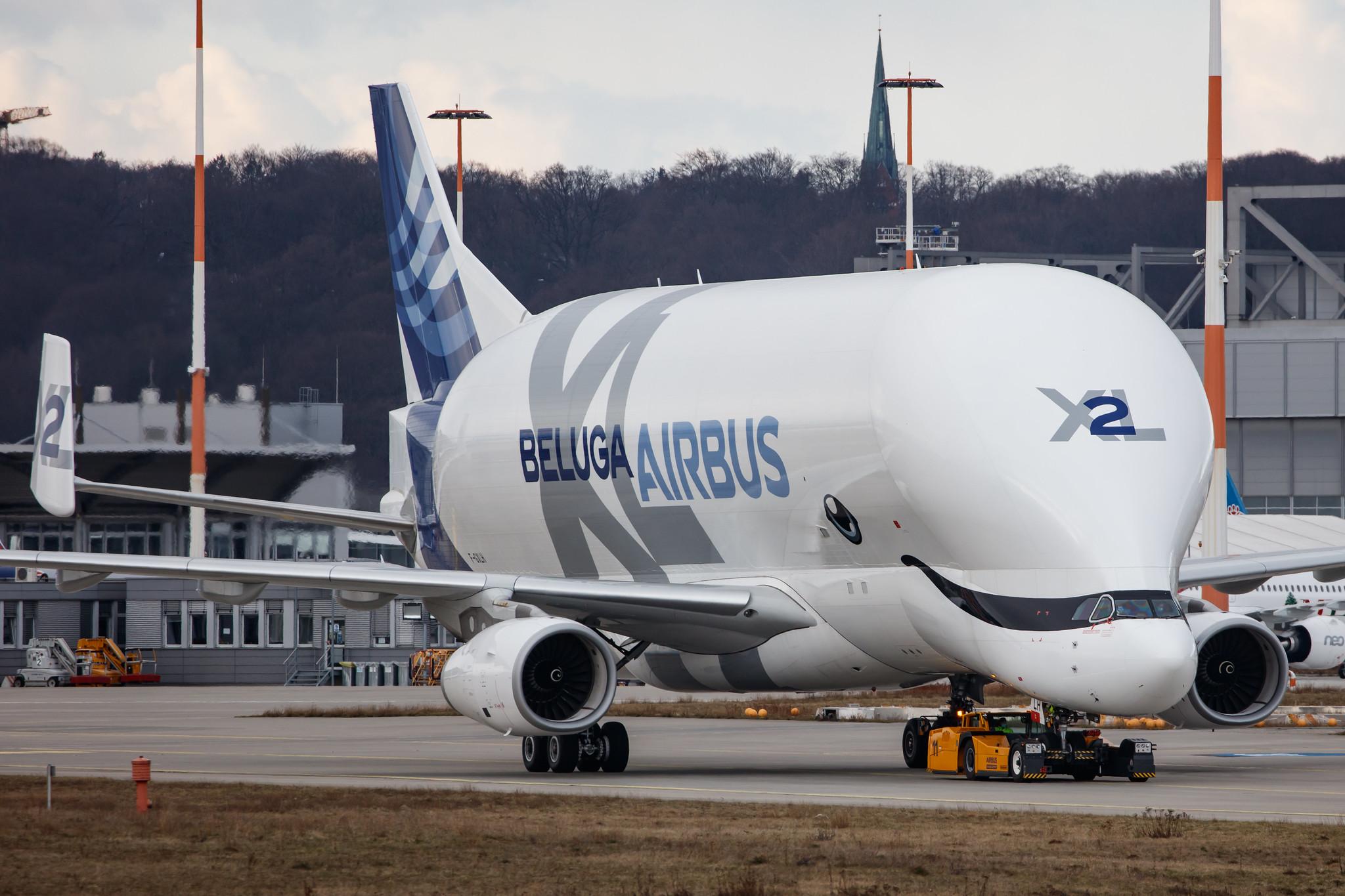 Hamburg Finkenwerder: Airbus Transport International (4Y / BGA) |  Airbus A330-743L Beluga XL A337 | F-GXLH | MSN 1853
