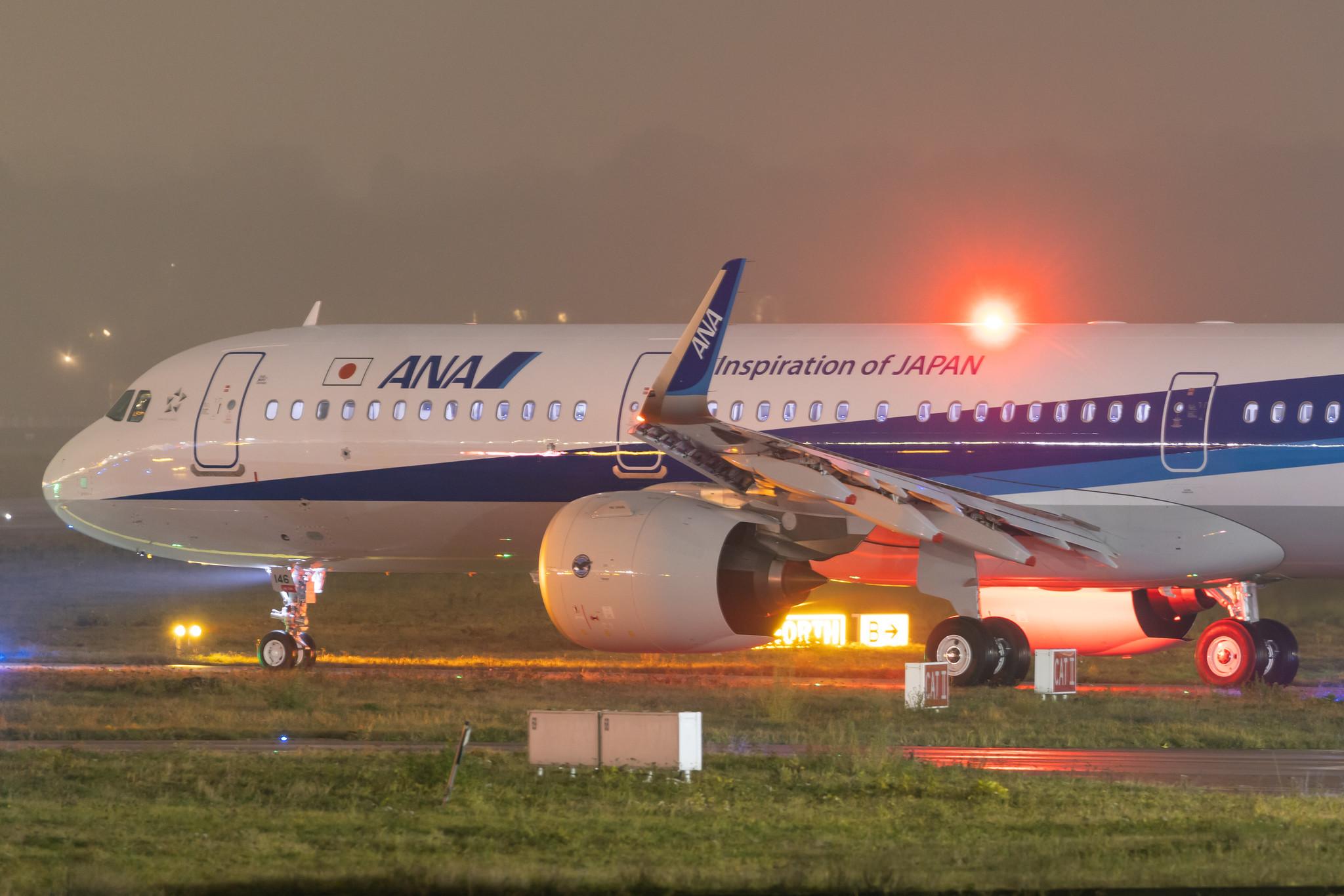 Hamburg Finkenwerder: All Nippon Airways (NH / ANA) |  Airbus A321-272N A21N | D-AVYJ (JA146A) | MSN 10906