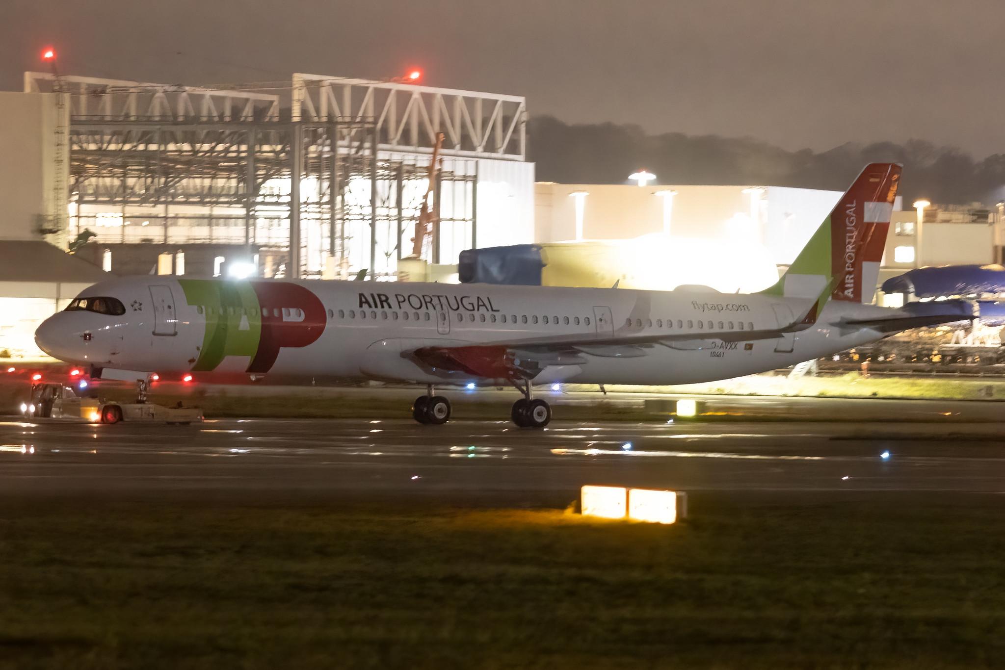 Hamburg Finkenwerder: TAP - Air Portugal (TP / TAP) | Airbus A321-251NX A21N | D-AVXX (CS-TXJ) | MSN 10461
