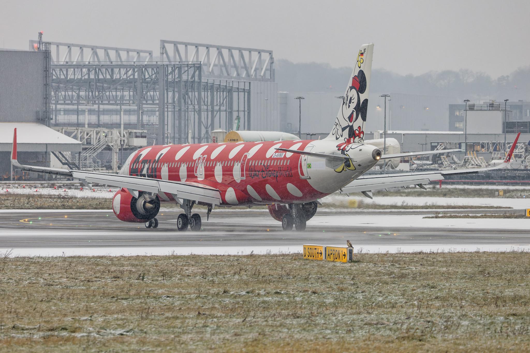 Hamburg Finkenwerder: Azul Linhas Aéreas Brasileiras  (AD / AZU) | Livery: Minnie Mouse - Walt Disney World | Airbus A321-251NX A21N | D-AVWX (PR-YJF) | MSN 10793