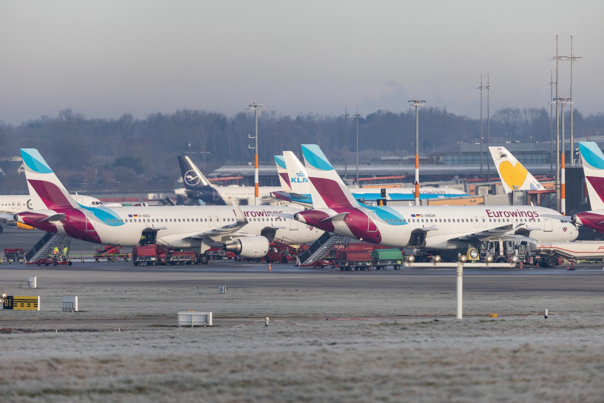 Hamburg Airport: Eurowings (EW / EWG) |  Airbus A320-214 A320 | D-AIZU | MSN 5635