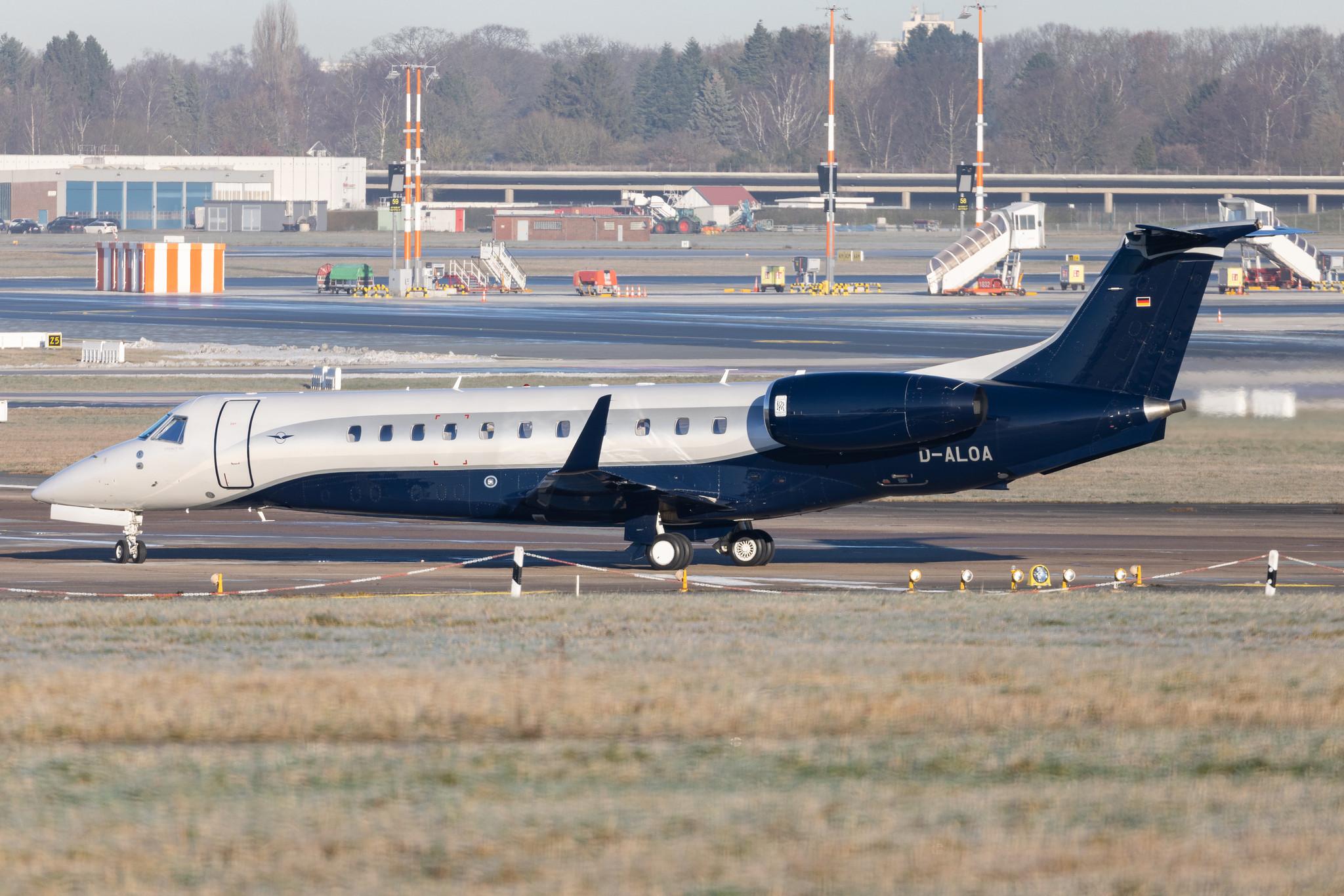 Hamburg Airport: Air Hamburg (/ AHO) |  Embraer Legacy 650 E35L | D-ALOA | MSN 14501223
