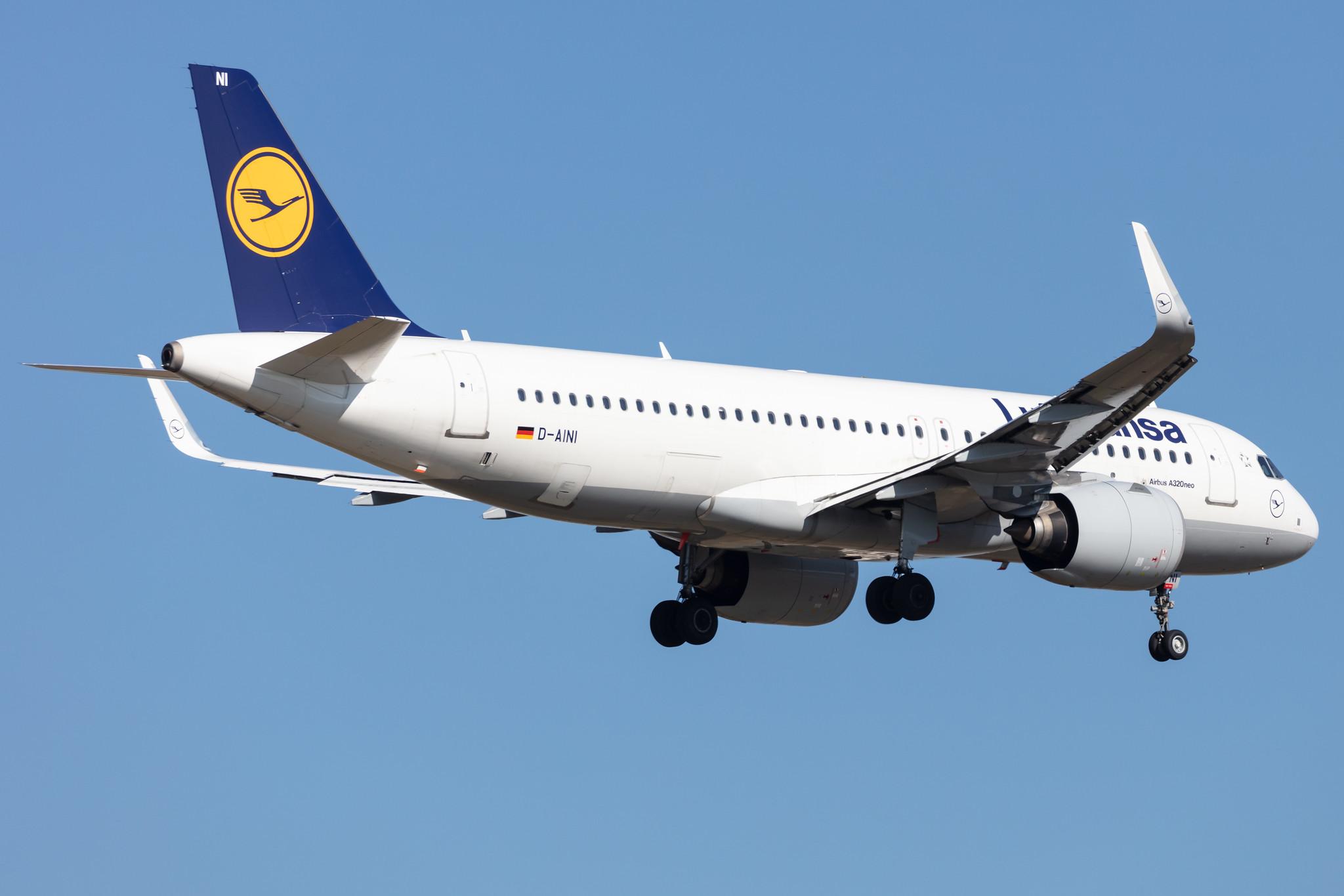 Frankfurt Airport: Lufthansa (LH / DLH) |  Airbus A320-271N A20N | D-AINI | MSN 7710