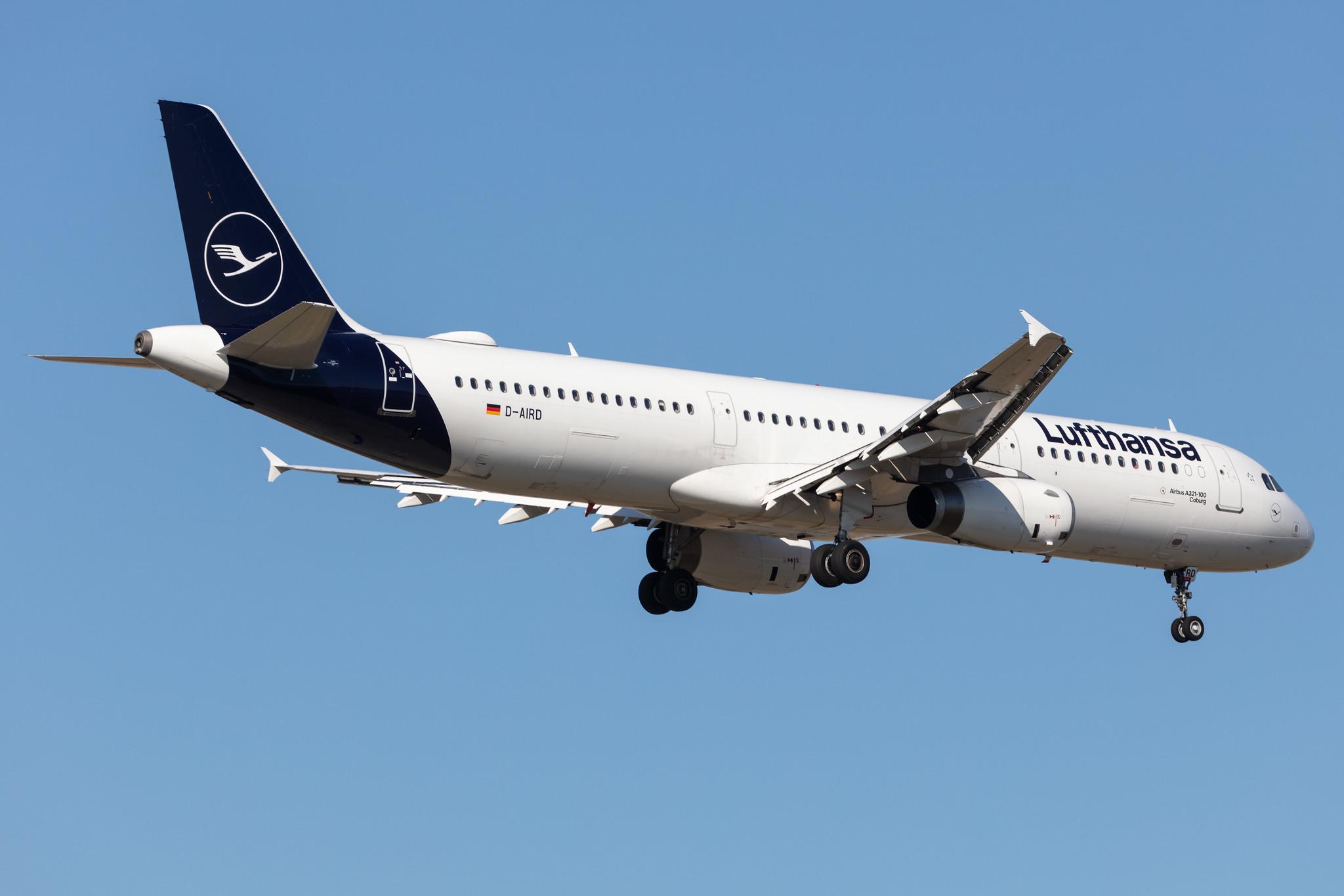 Frankfurt Airport: Lufthansa (LH / DLH) |  Airbus A321-131 A321 | D-AIRD | MSN 0474
