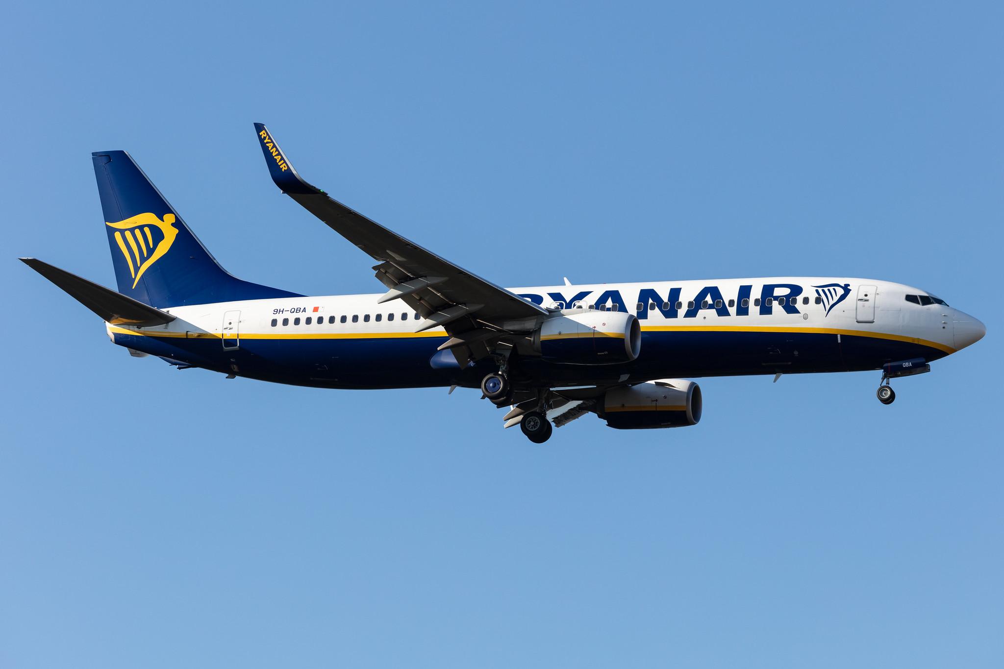 Frankfurt Airport: Ryanair (FR / RYR) | Operator: Malta Air |  Boeing 737-8AS B738 | 9H-QBA | MSN 44802