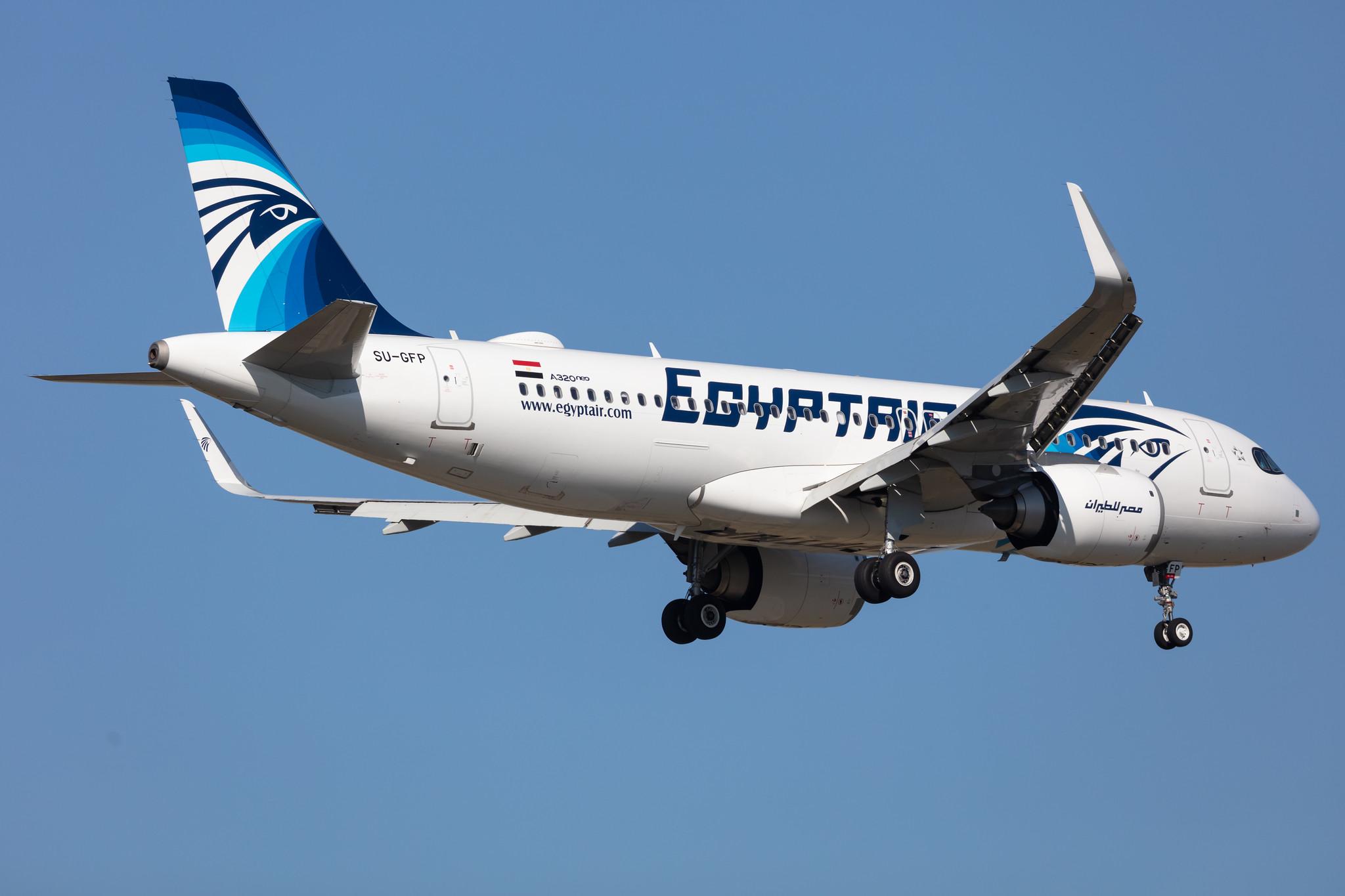 Frankfurt Airport: EgyptAir (MS / MSR) |  Airbus A320-251N A20N | SU-GFP | MSN 10064