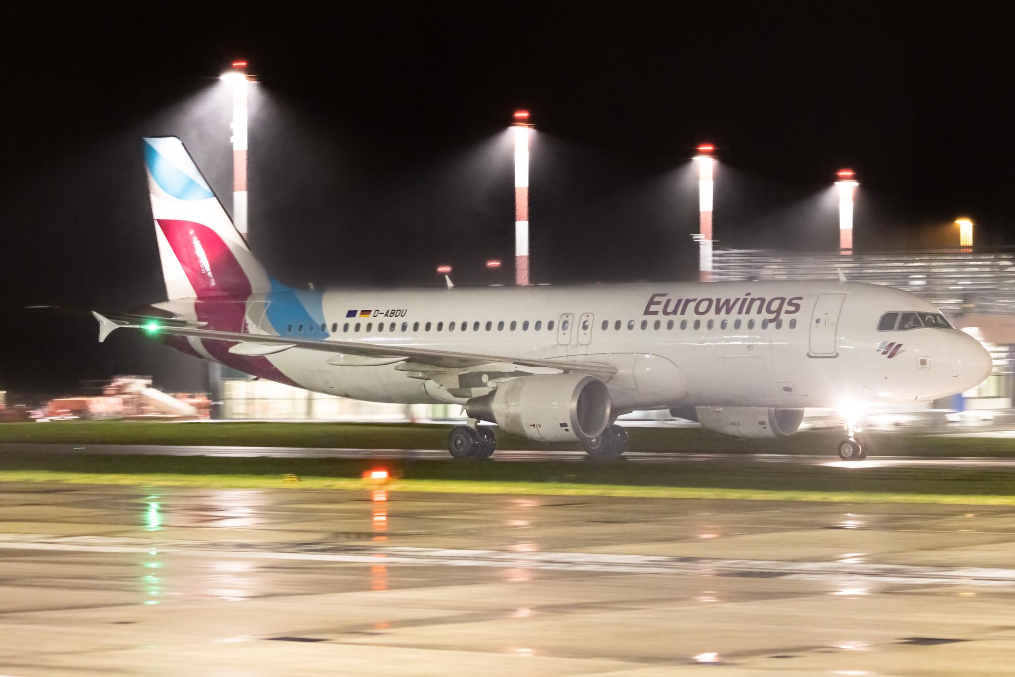 Hamburg Airport: Eurowings (EW / EWG) |  Airbus A320-214 A320 | D-ABDU | MSN 3516