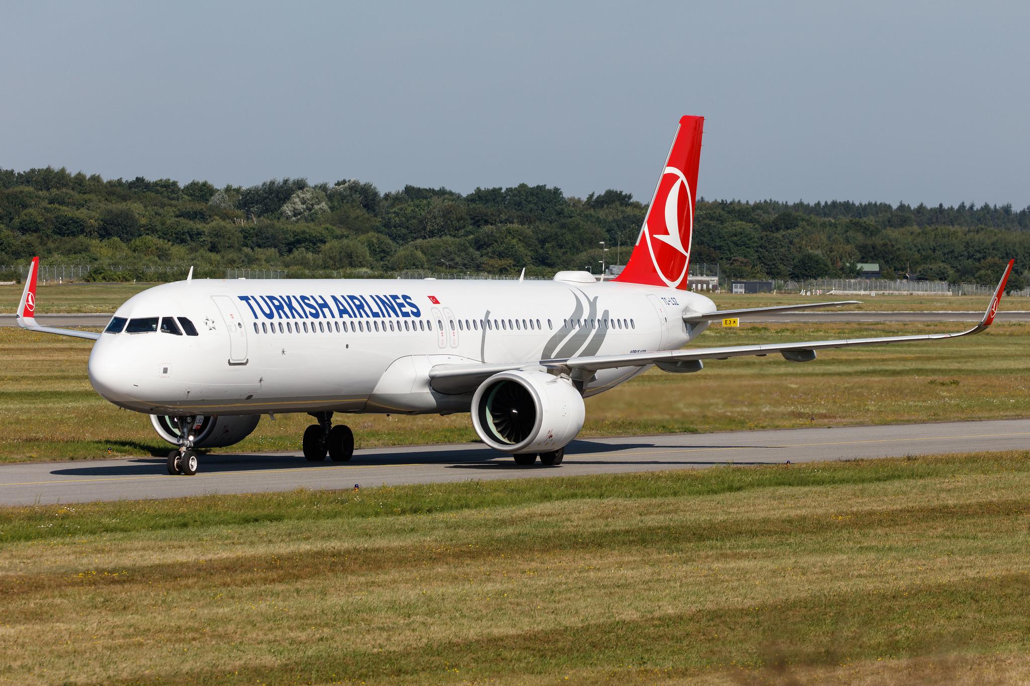 Hamburg Airport: Turkish Airlines (TK / THY) |  Airbus A321-271NX A21N | TC-LSZ | MSN 09452