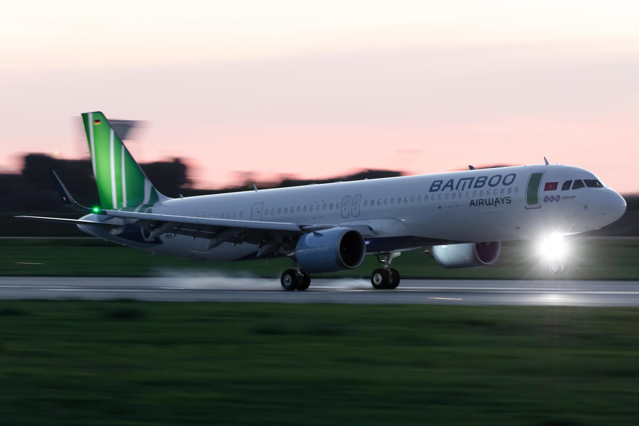 Hamburg Finkenwerder: Bamboo Airways (QH / BAV) |  Airbus A321-251NX A21N | D-AZAB (VN-A222) | MSN 9539