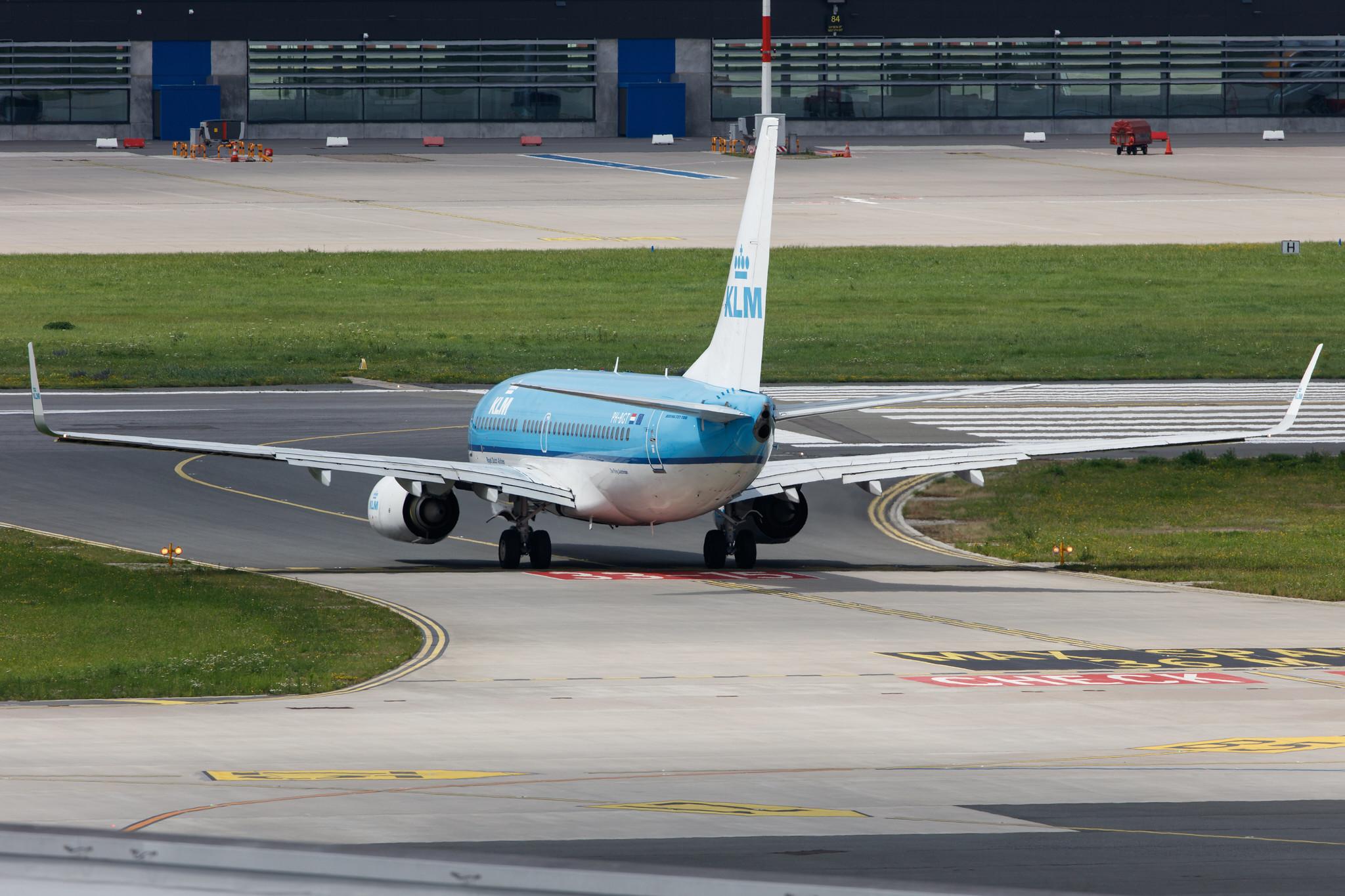 Hamburg Airport: KLM (KL / KLM) |  Boeing 737-7K2 B737 | PH-BGT | MSN 38634