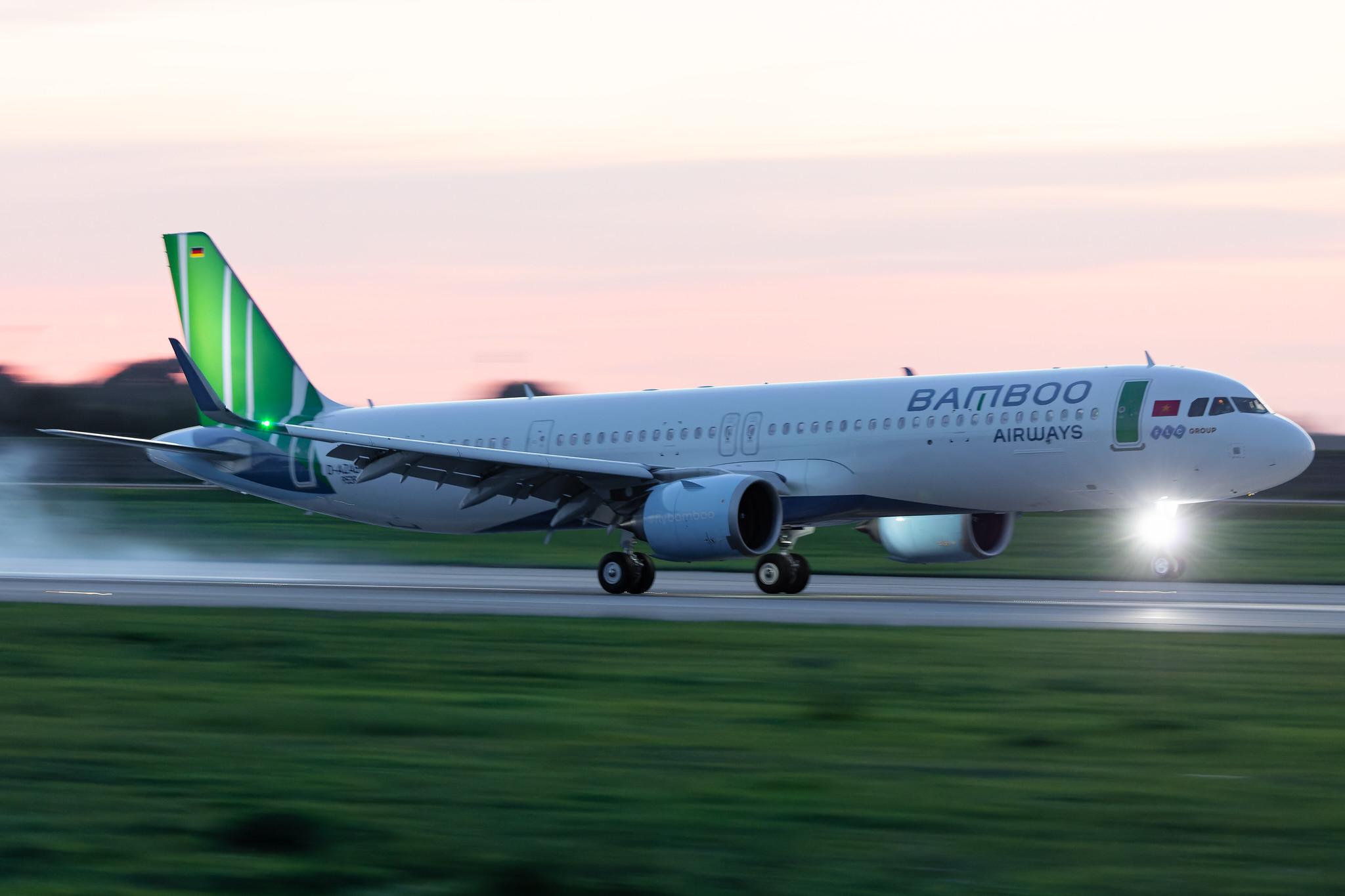 Hamburg Finkenwerder: Bamboo Airways (QH / BAV) |  Airbus A321-251NX A21N | D-AZAB (VN-A222) | MSN 9539