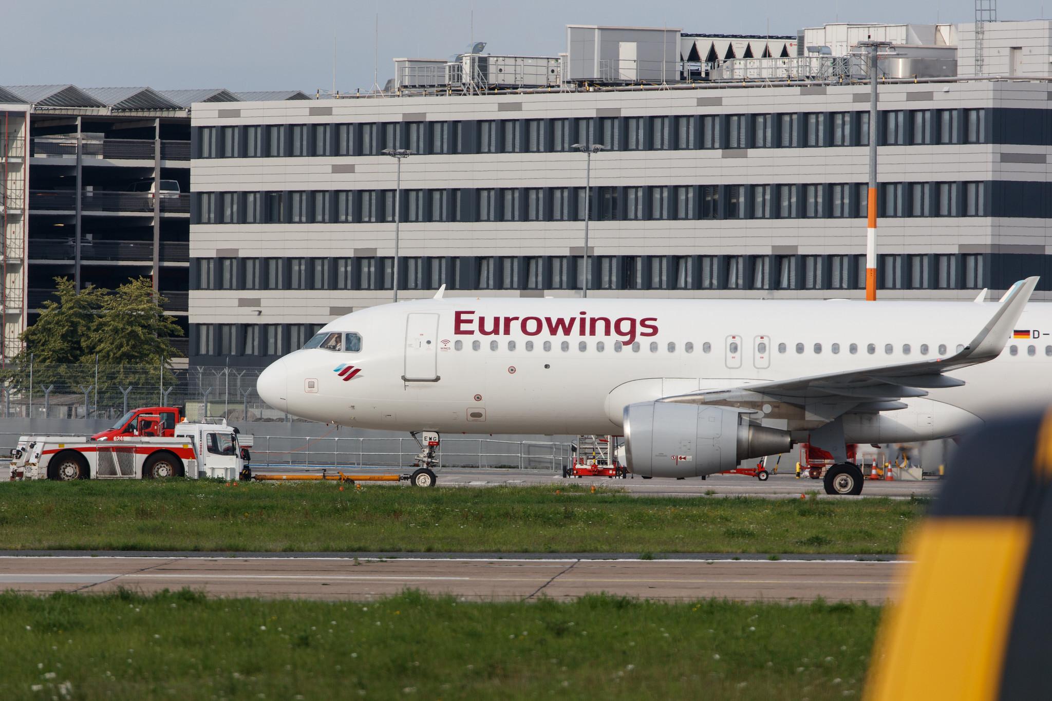 Hamburg Airport: Eurowings (EW / EWG) |  Airbus A320-214 A320 | D-AEWG | MSN 7121