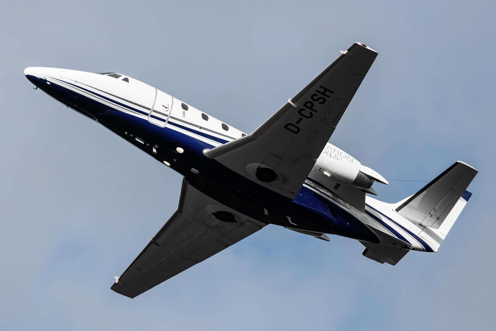 Hamburg Airport: Heron Luftfahrt (/ HRN) |  Cessna 560XL Citation XLS+ C56X | D-CPSH | MSN 560-6221